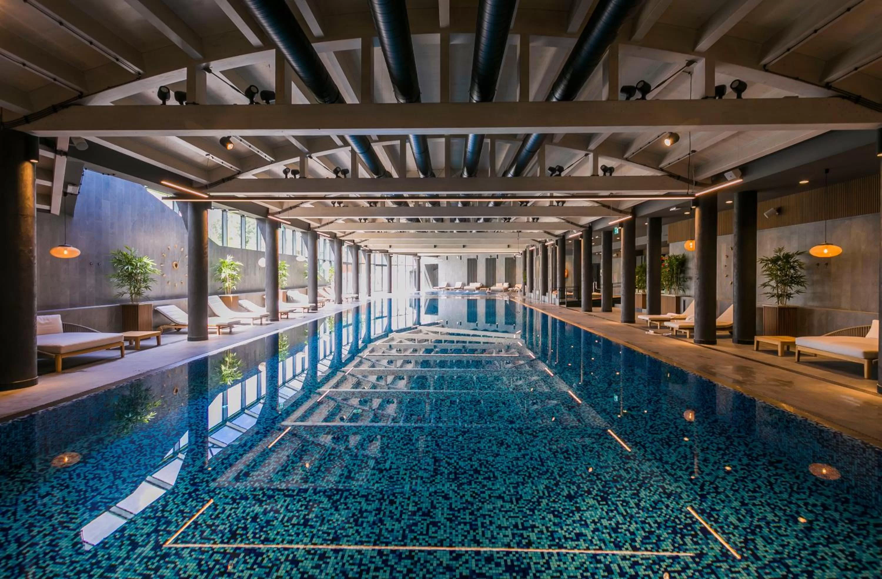 Swimming pool in Radisson Blu Hotel Sopot