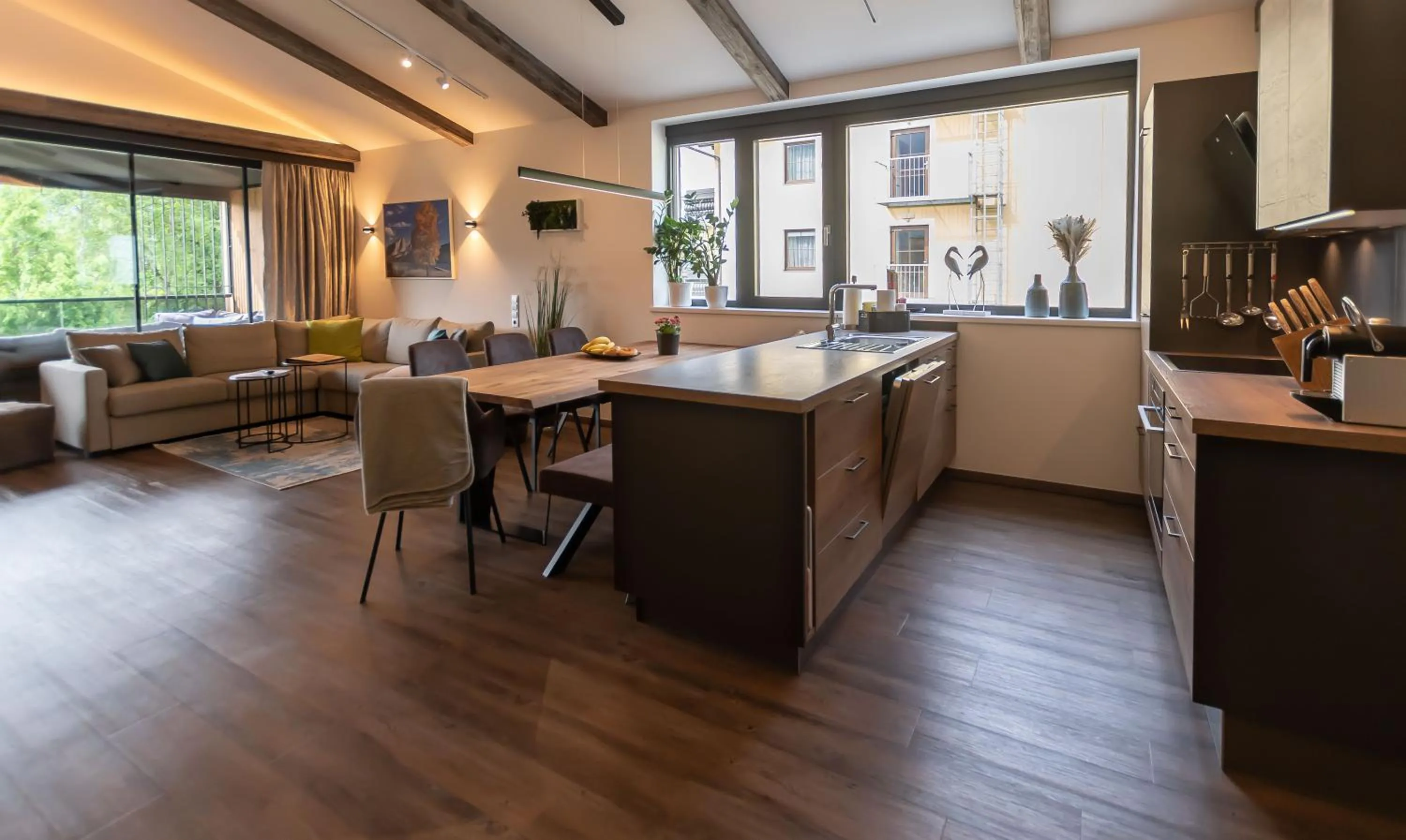 Living room in Schönblick Residence - Absolut Alpine Apartments