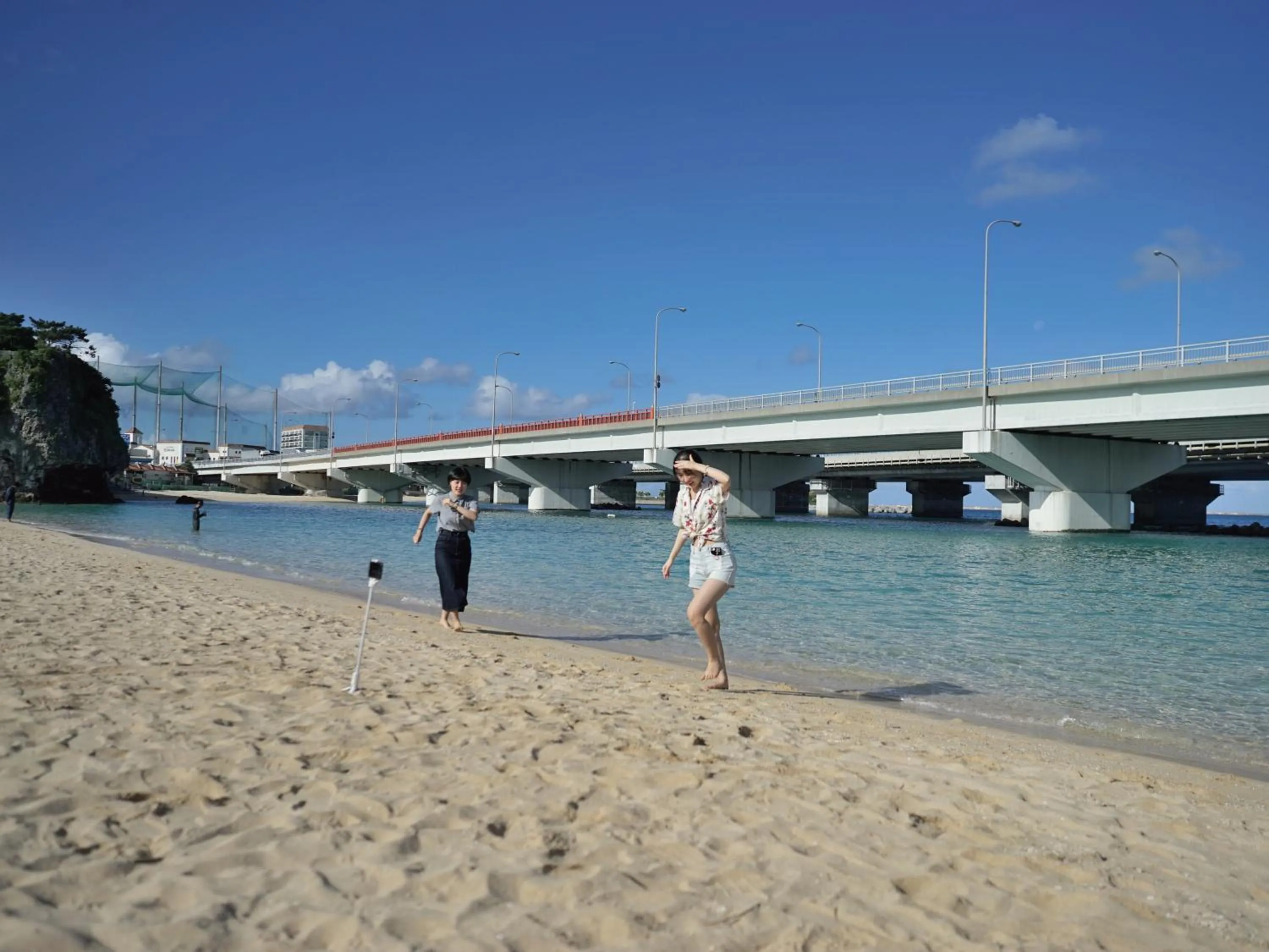 Beach in HOTEL SANSUI NAHA Ryukyu Onsen Naminoue-No-Yu