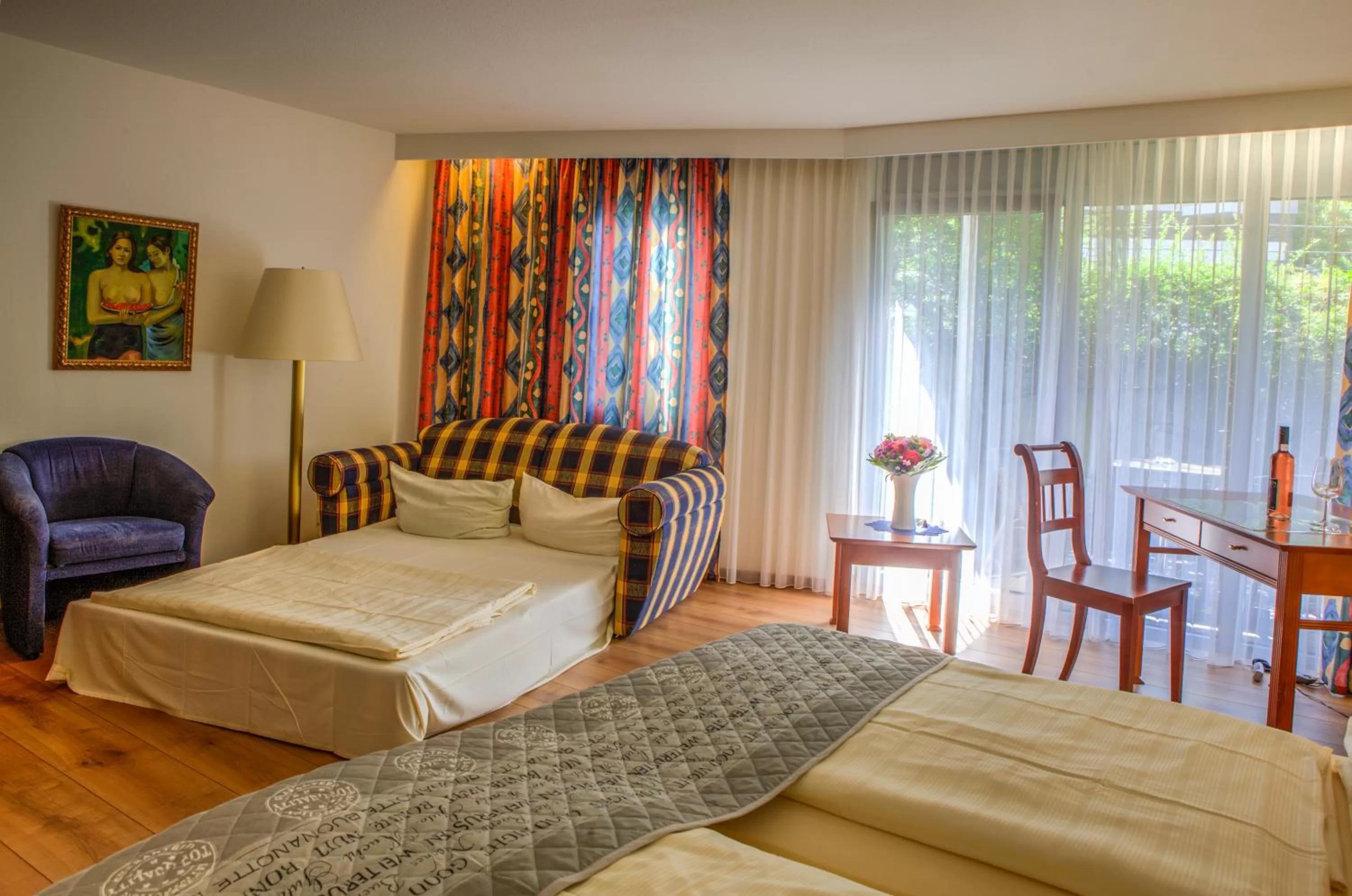 Photo of the whole room, Bed in Moselromantik Hotel Am Panoramabogen