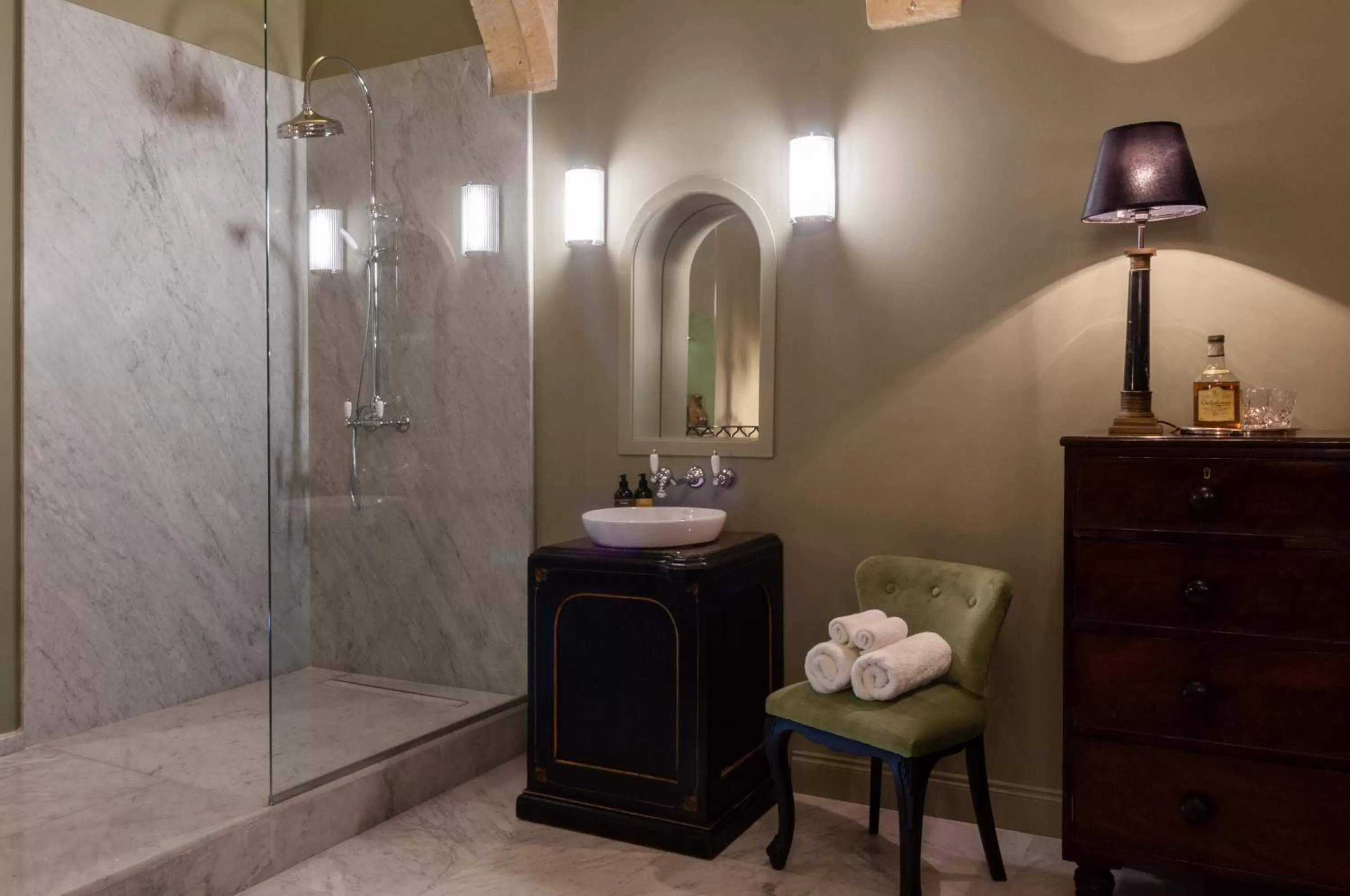 Bathroom in The Coleridge Boutique Hotel In Valletta