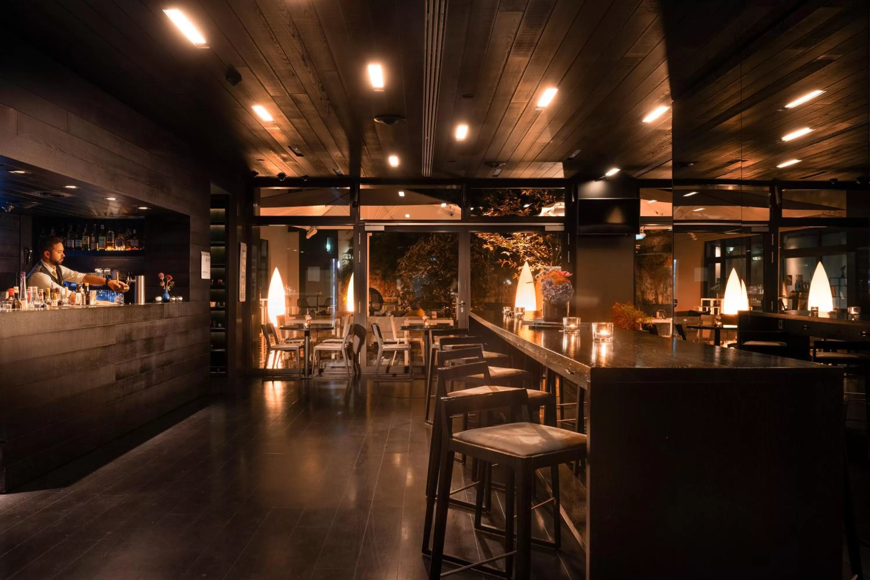 Lounge or bar in SANA Berlin Residence