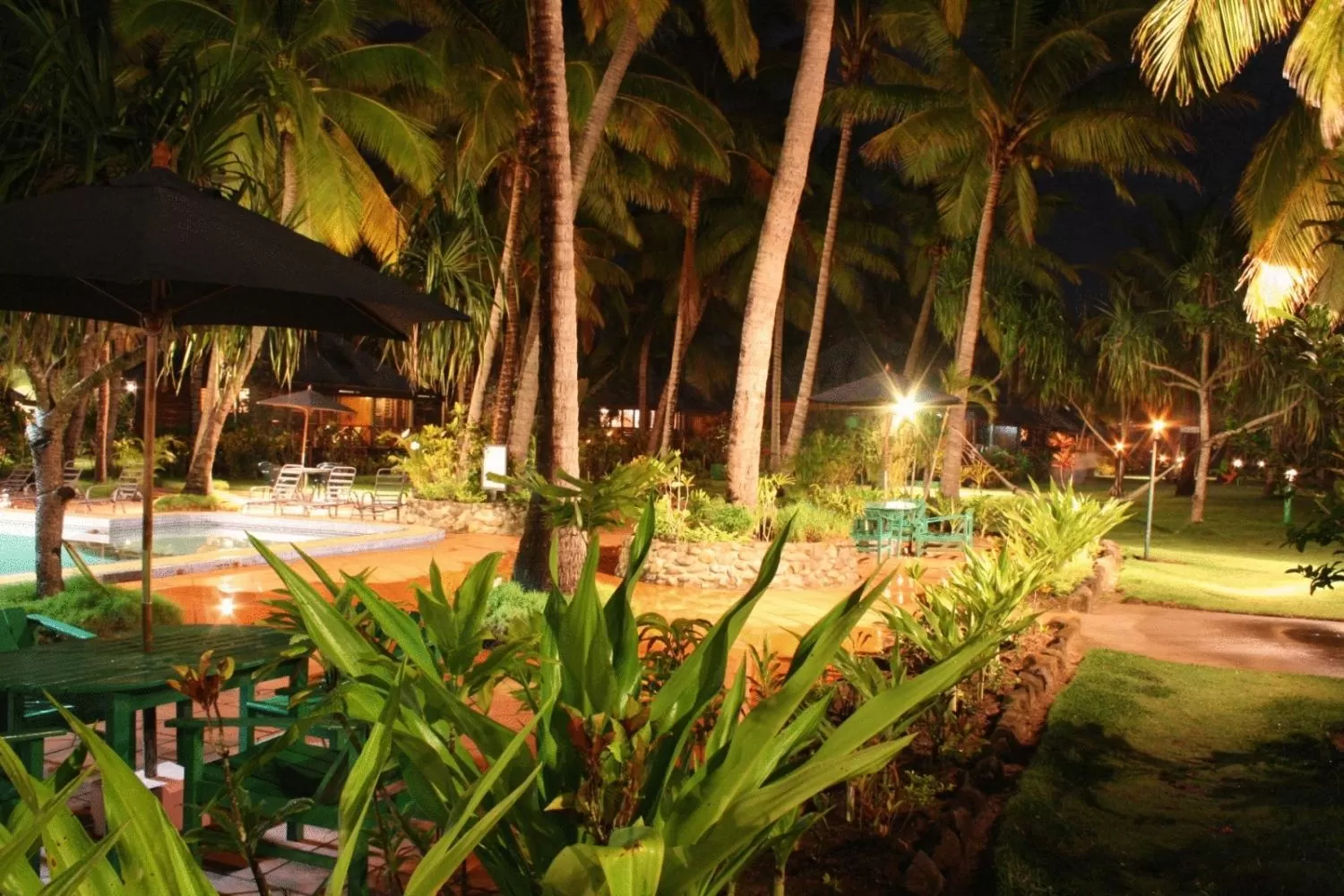 Garden in Club Fiji Resort