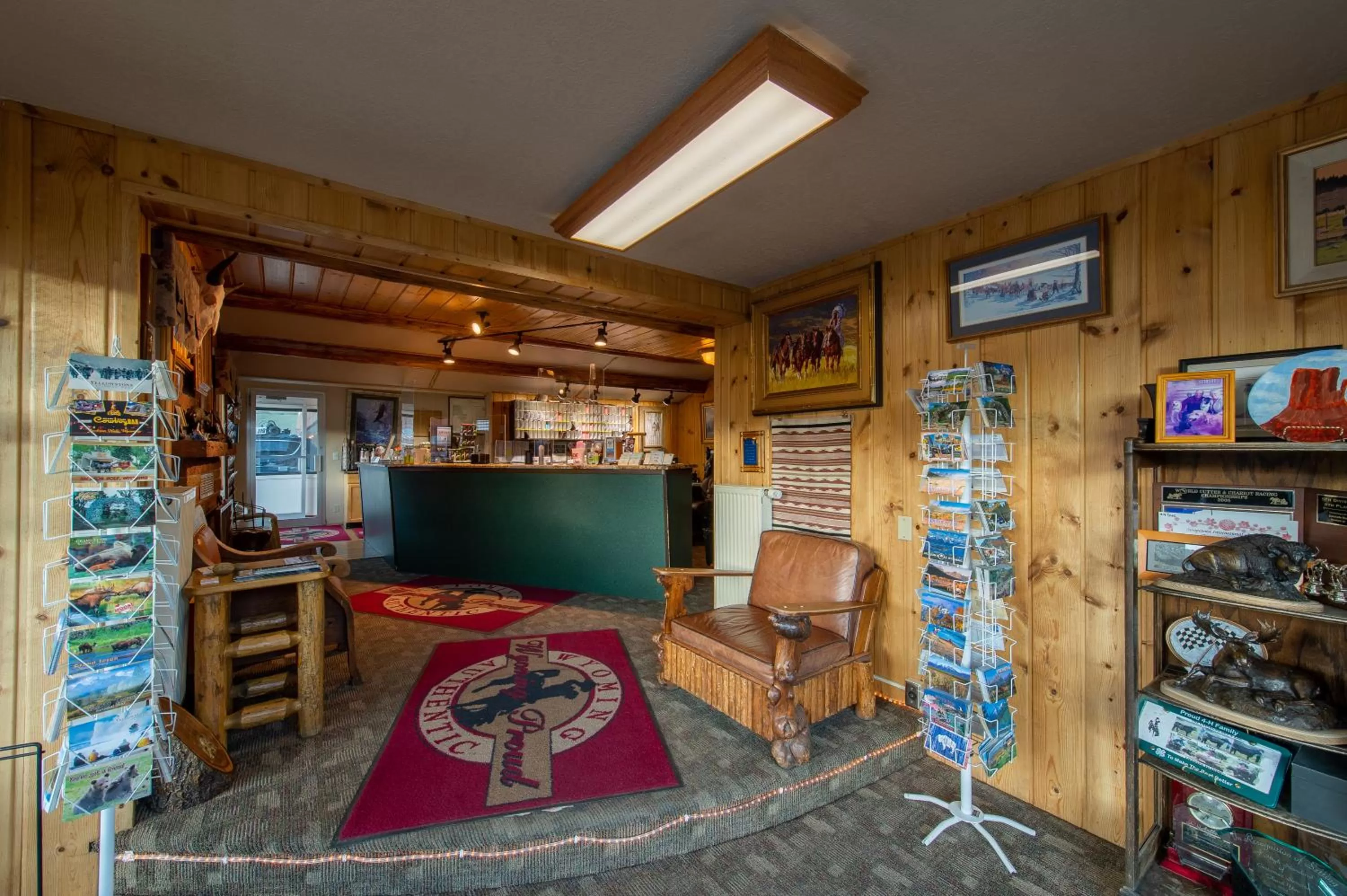 Lobby or reception in Antler Inn