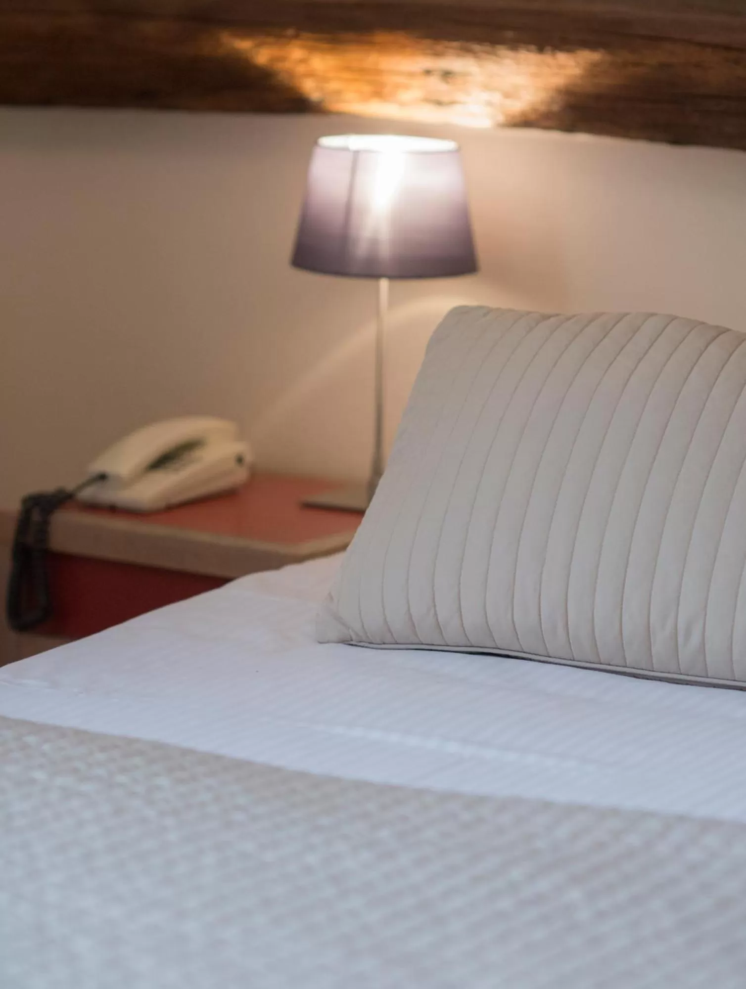 Bed in Hotel Adornes