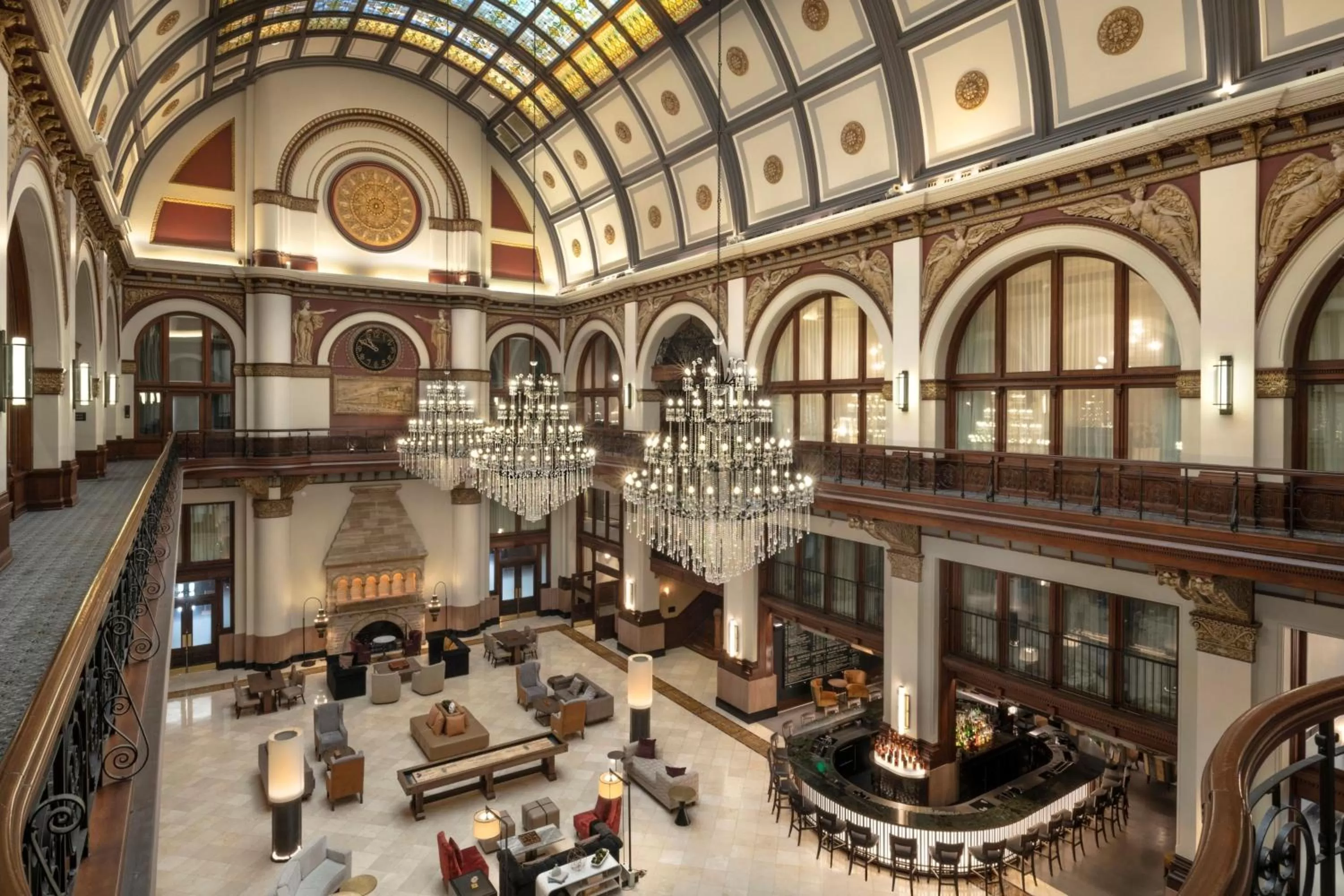 Lobby or reception in The Union Station Nashville Yards, Autograph Collection