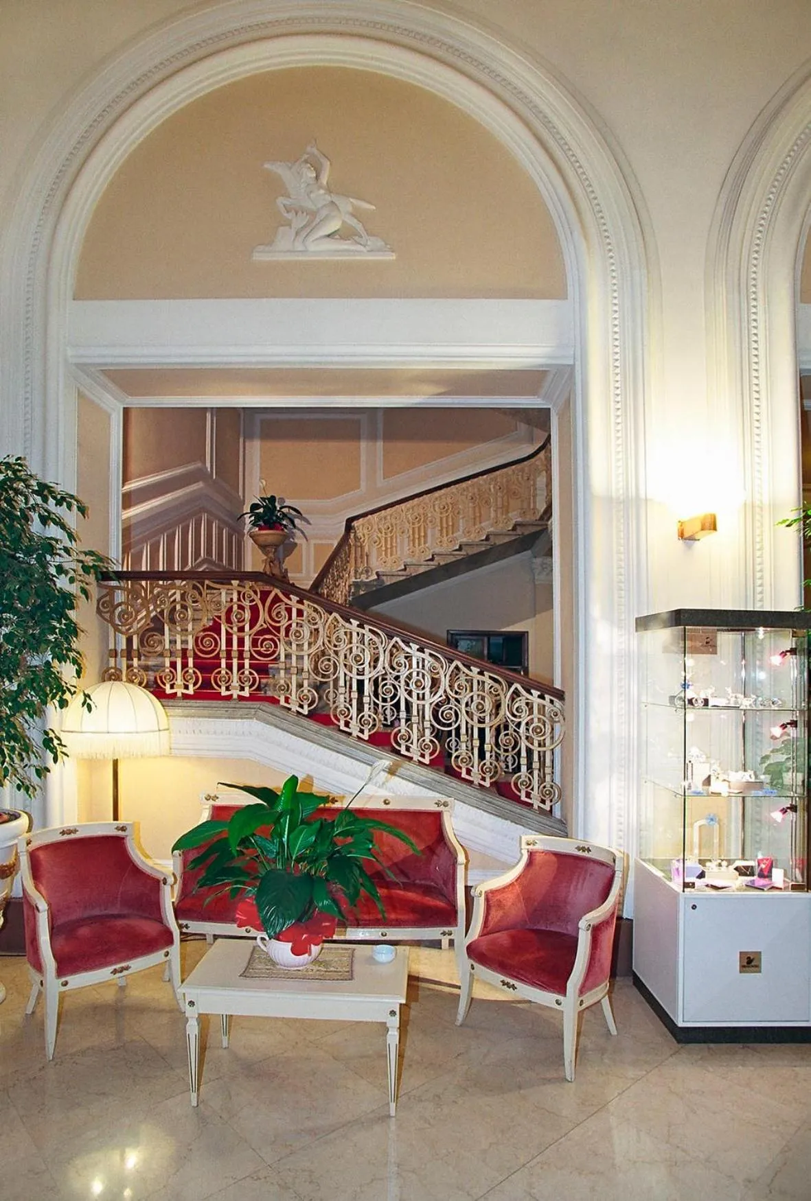 Lobby or reception in Grand Hotel Plaza & Locanda Maggiore