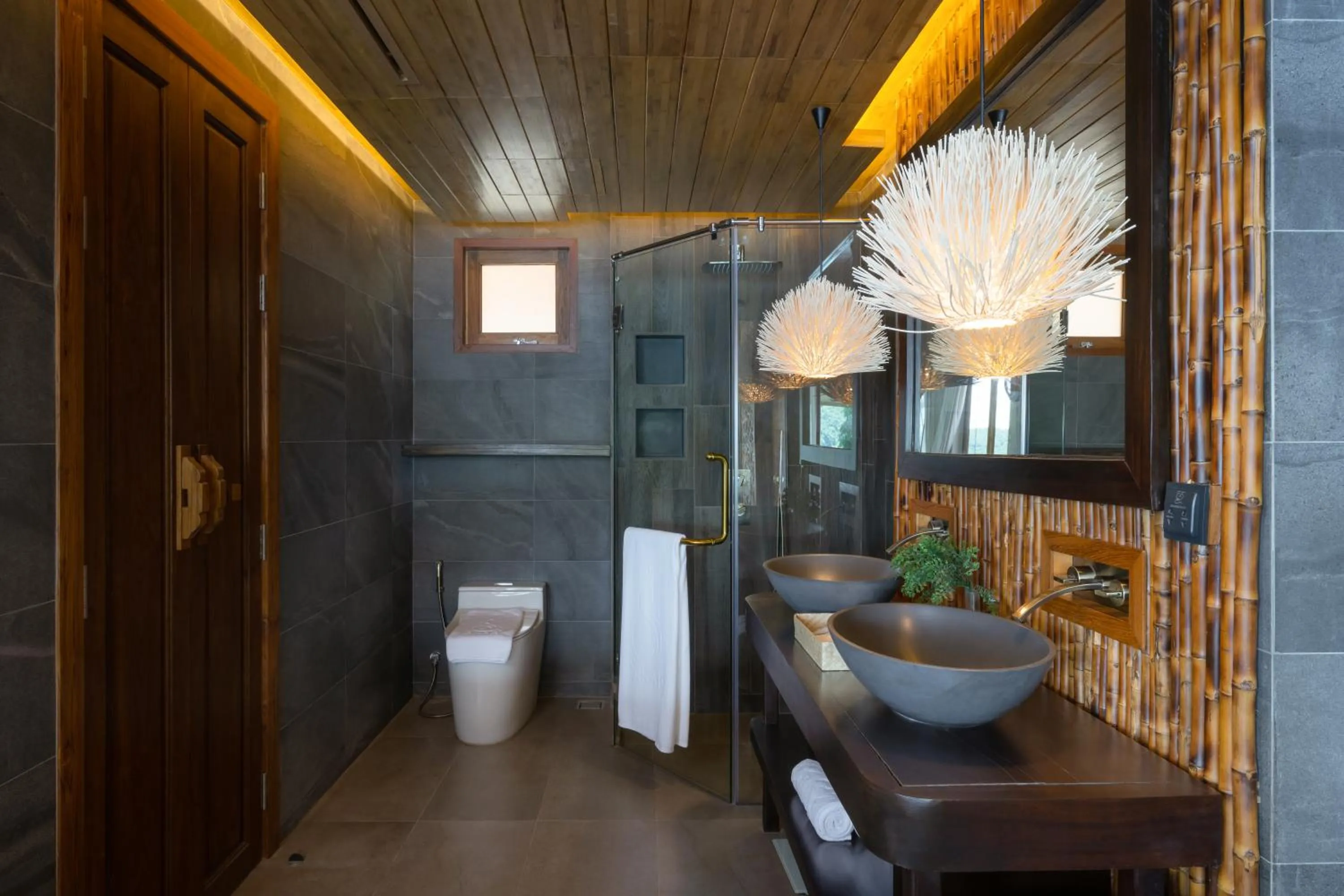 Shower in SINAE Phuket Luxury Hotel