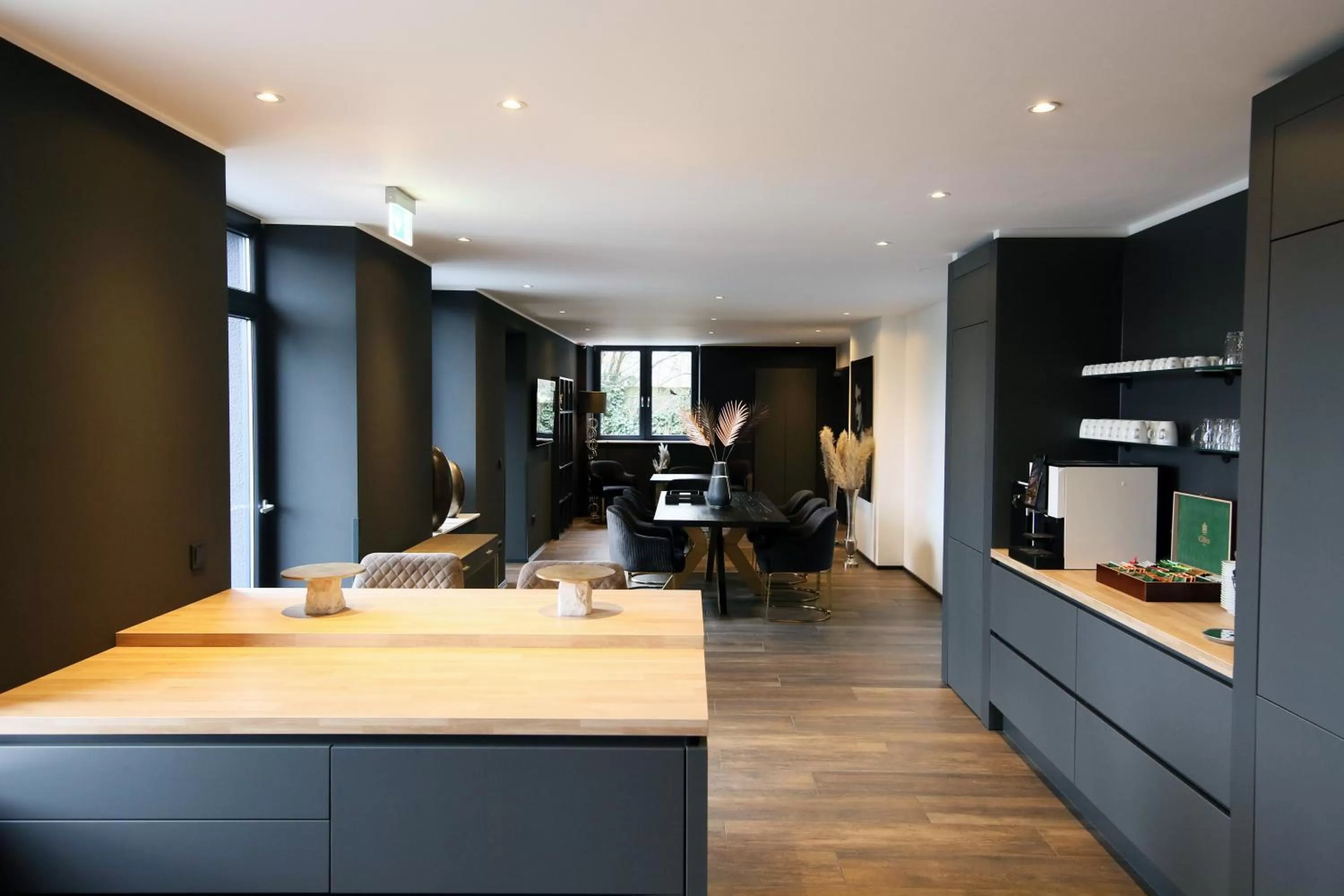 Kitchen or kitchenette in Sellmann´s Boutique Hotel