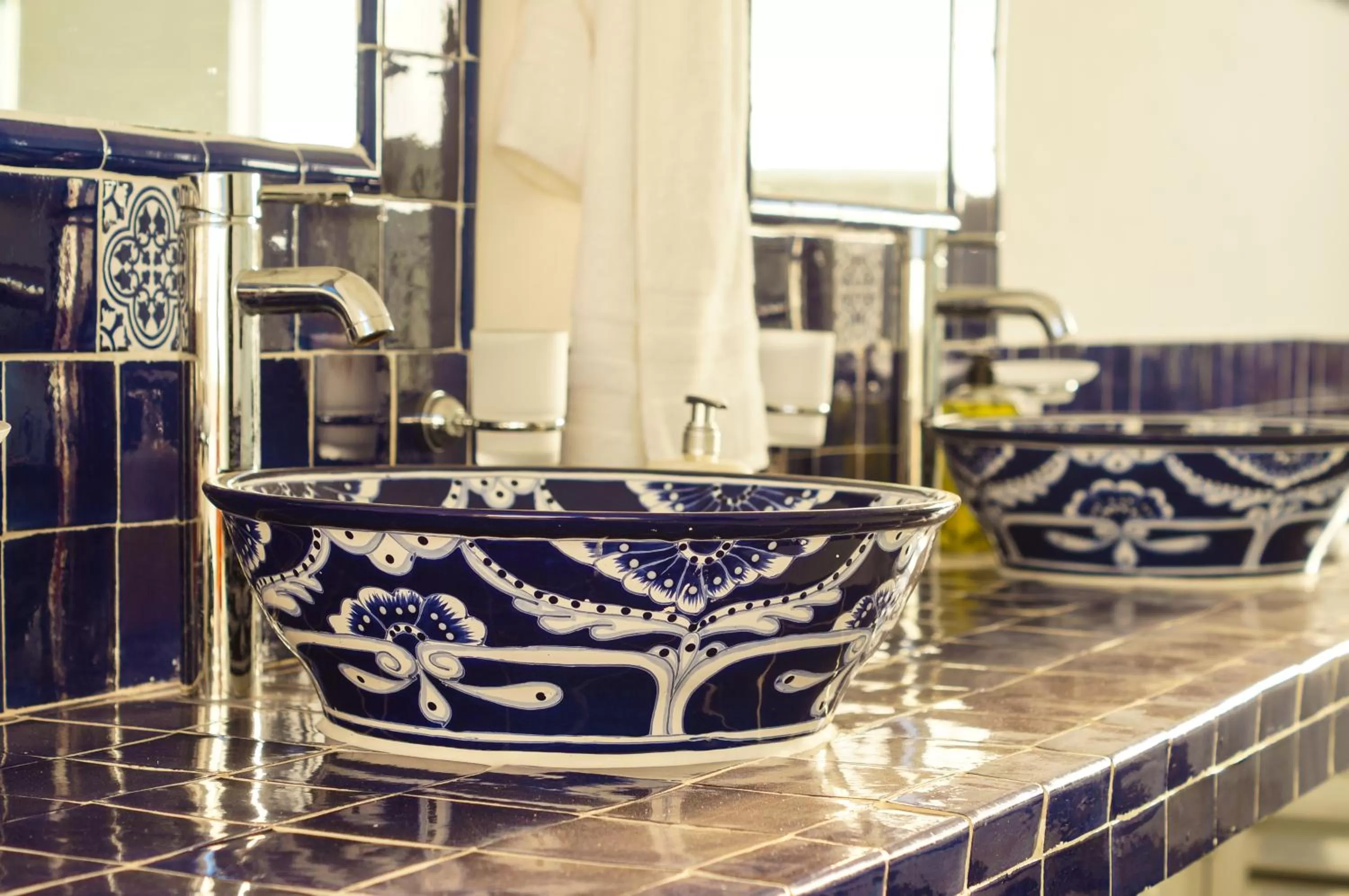 Bathroom in Casa Xcanatun