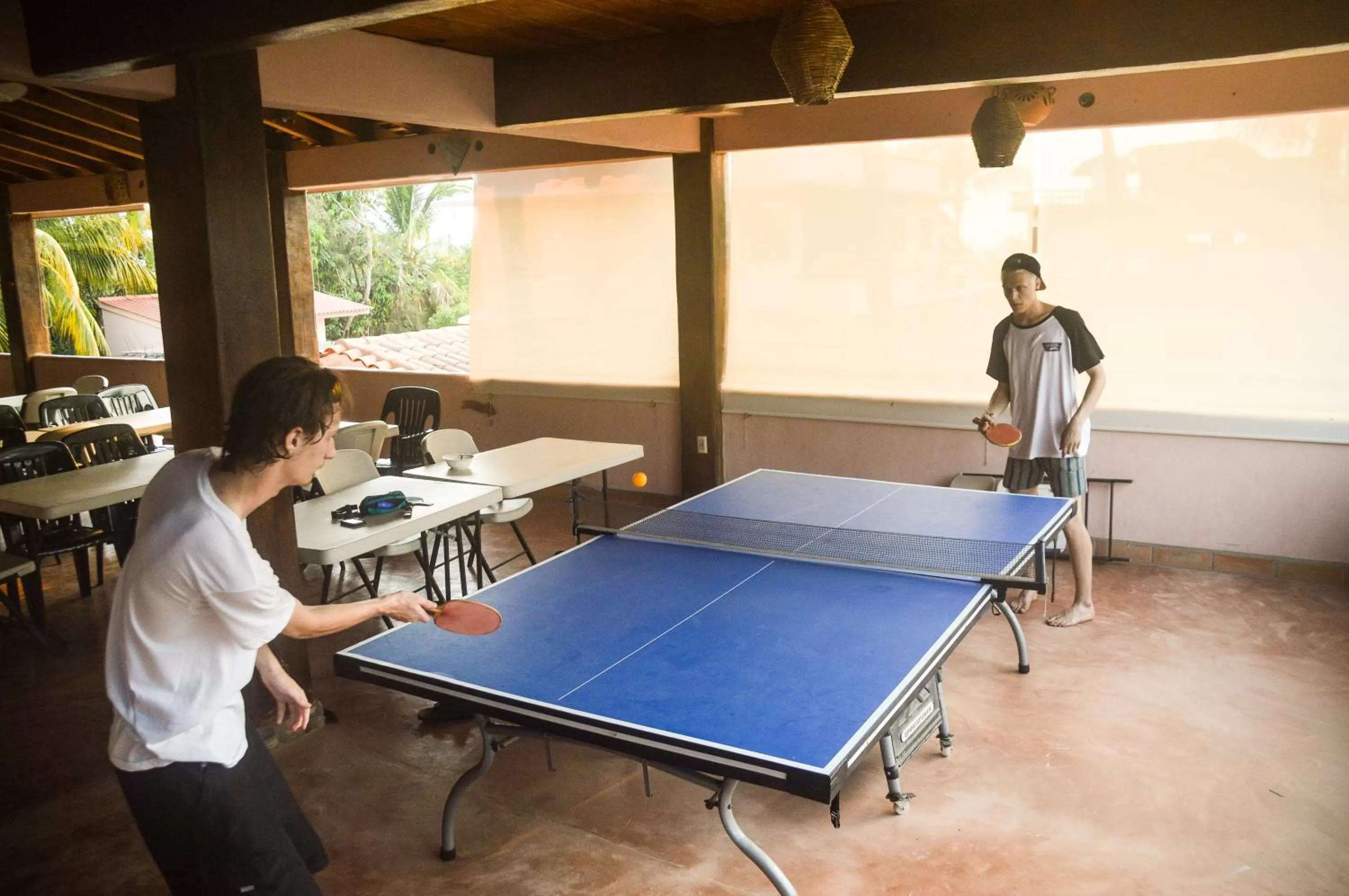Table tennis in Hotel Casamar Suites
