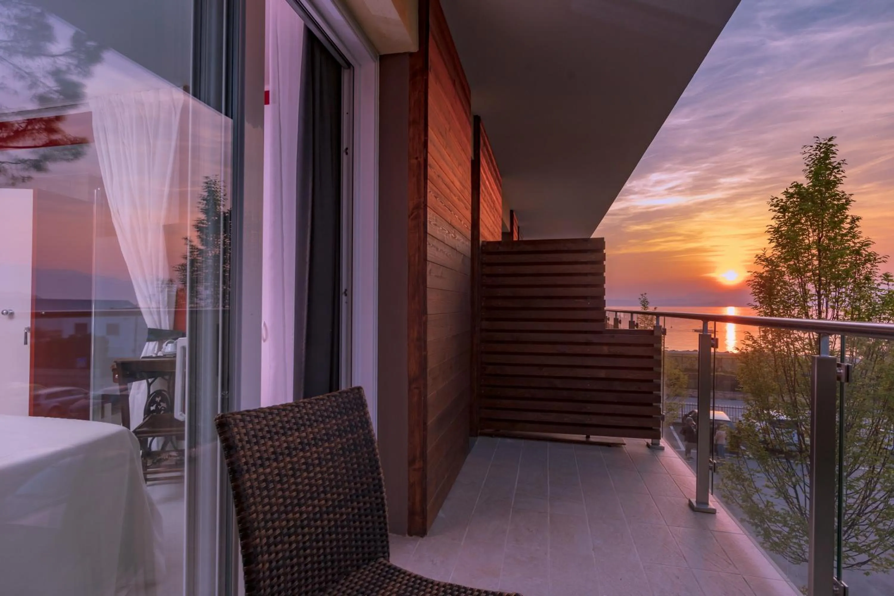 Balcony/Terrace in Hotel Maximilian
