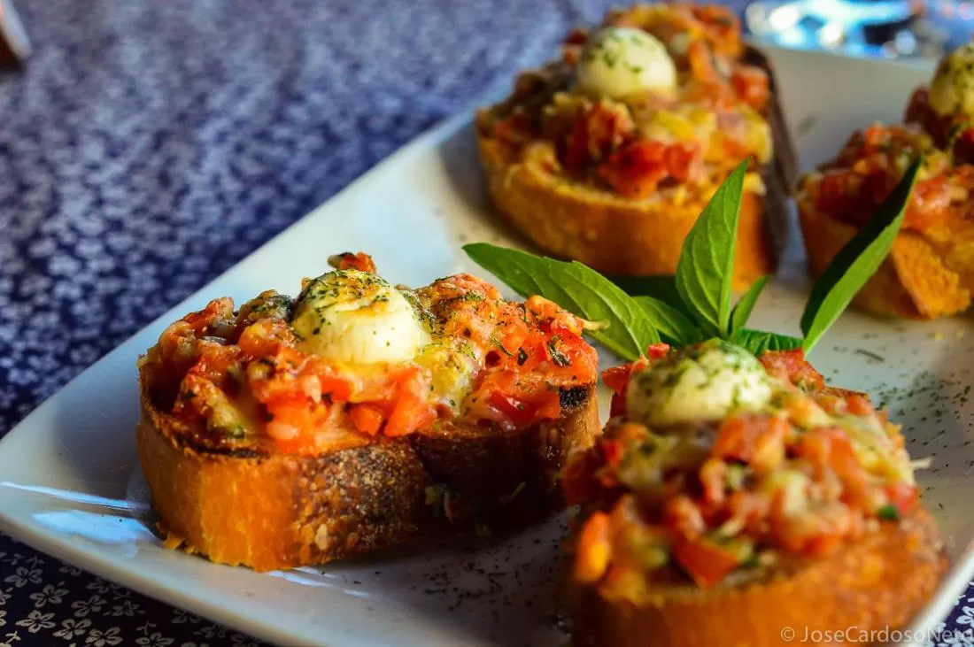 Food in Pousada Serra do Luar