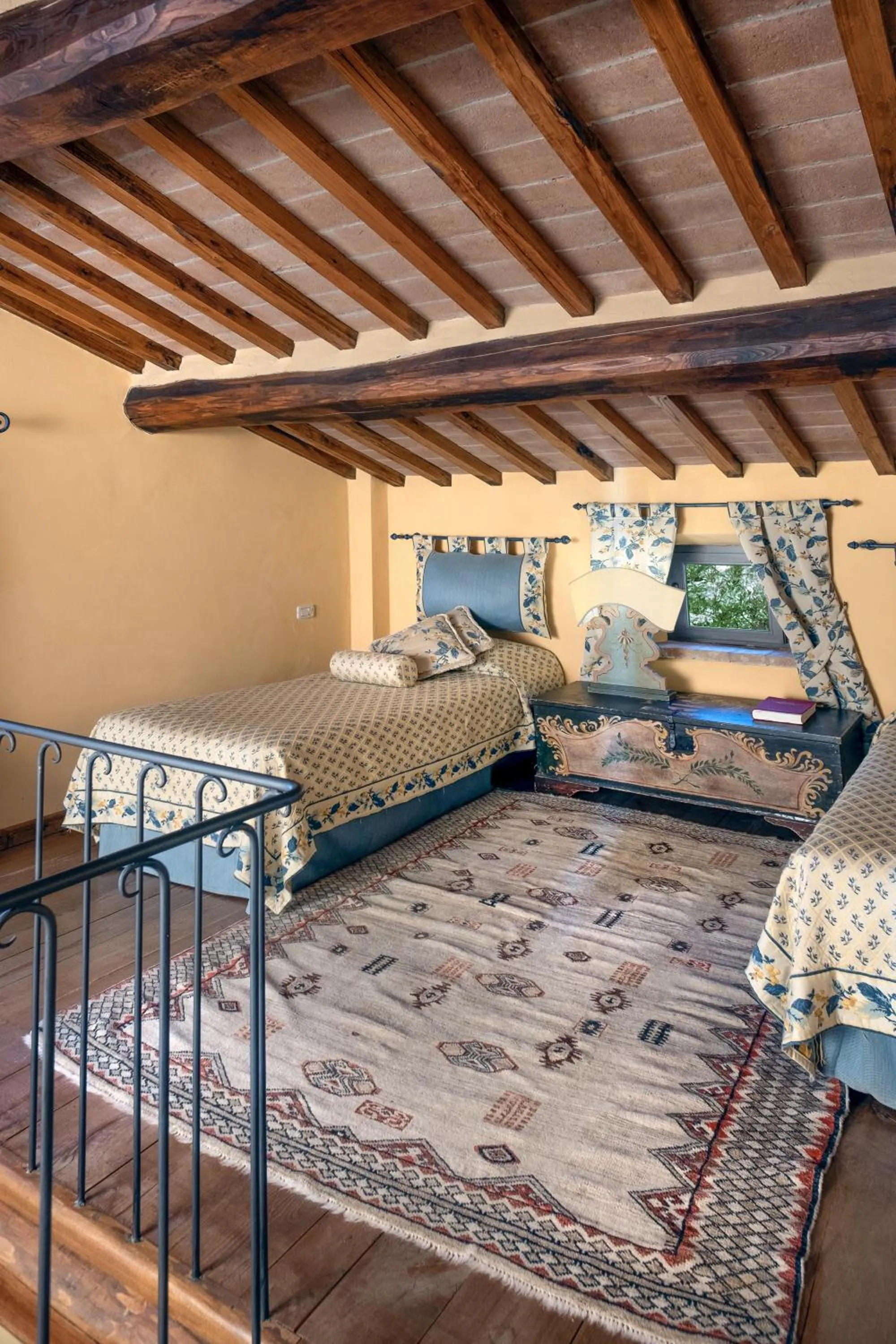 Bed in Il Falconiere Relais & Spa