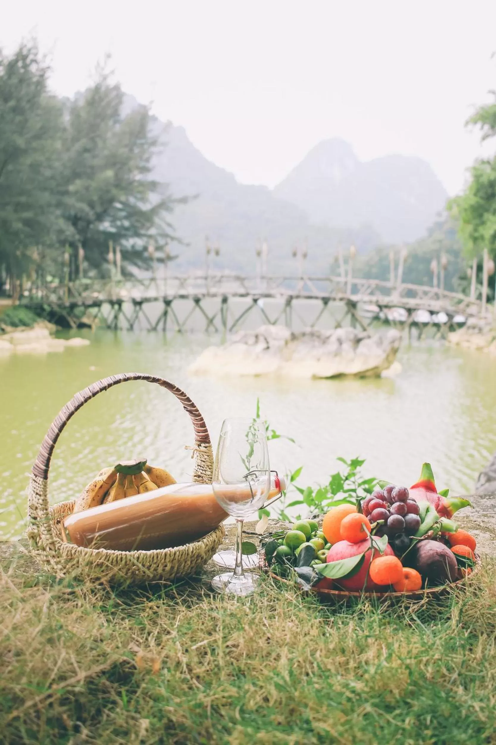 Natural landscape in Thung Nham Resort