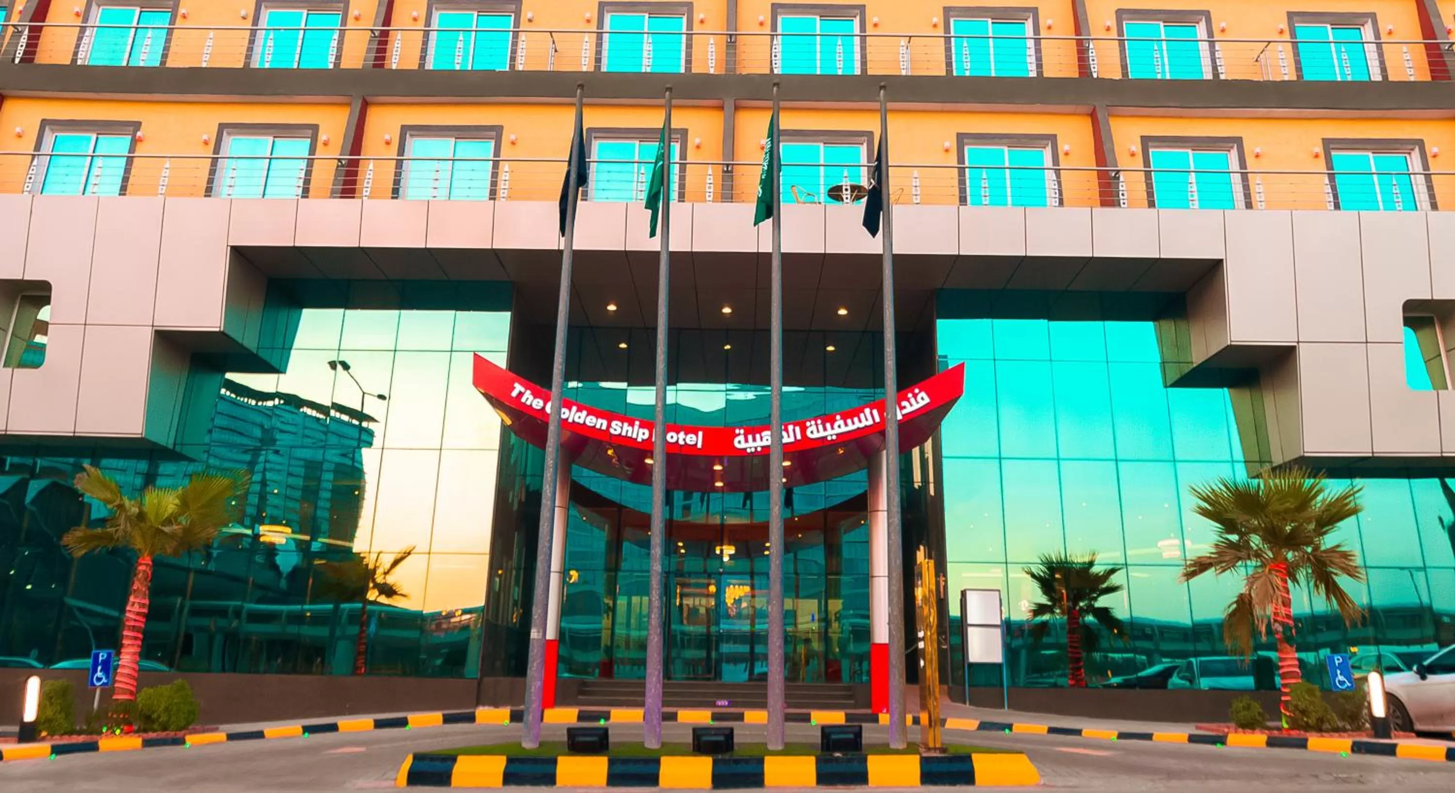 Property building in Golden Ship Hotel