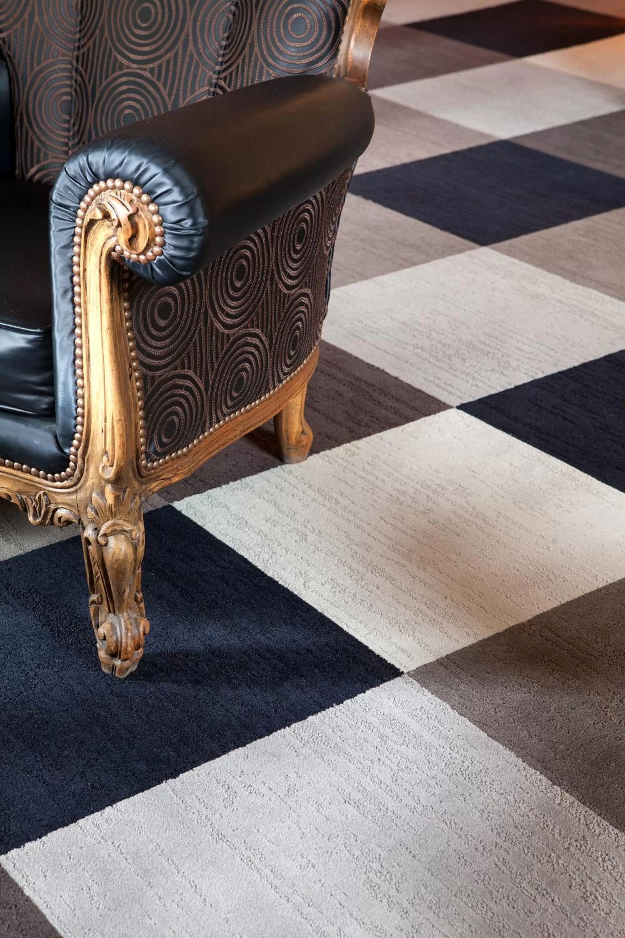 Decorative detail in Logis Hôtel Beauséjour Colmar