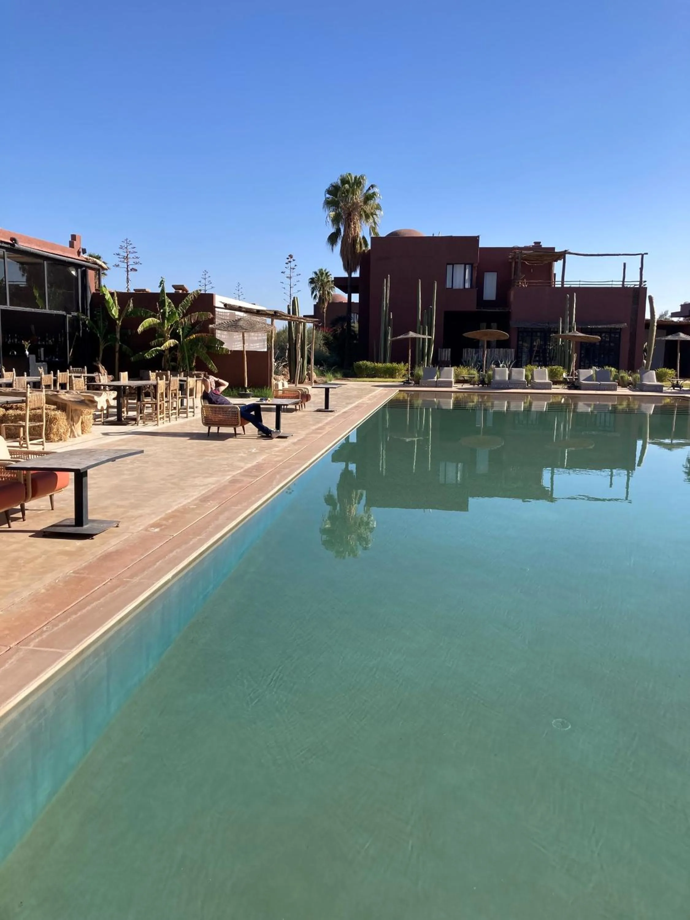 Patio in Fellah Hotel