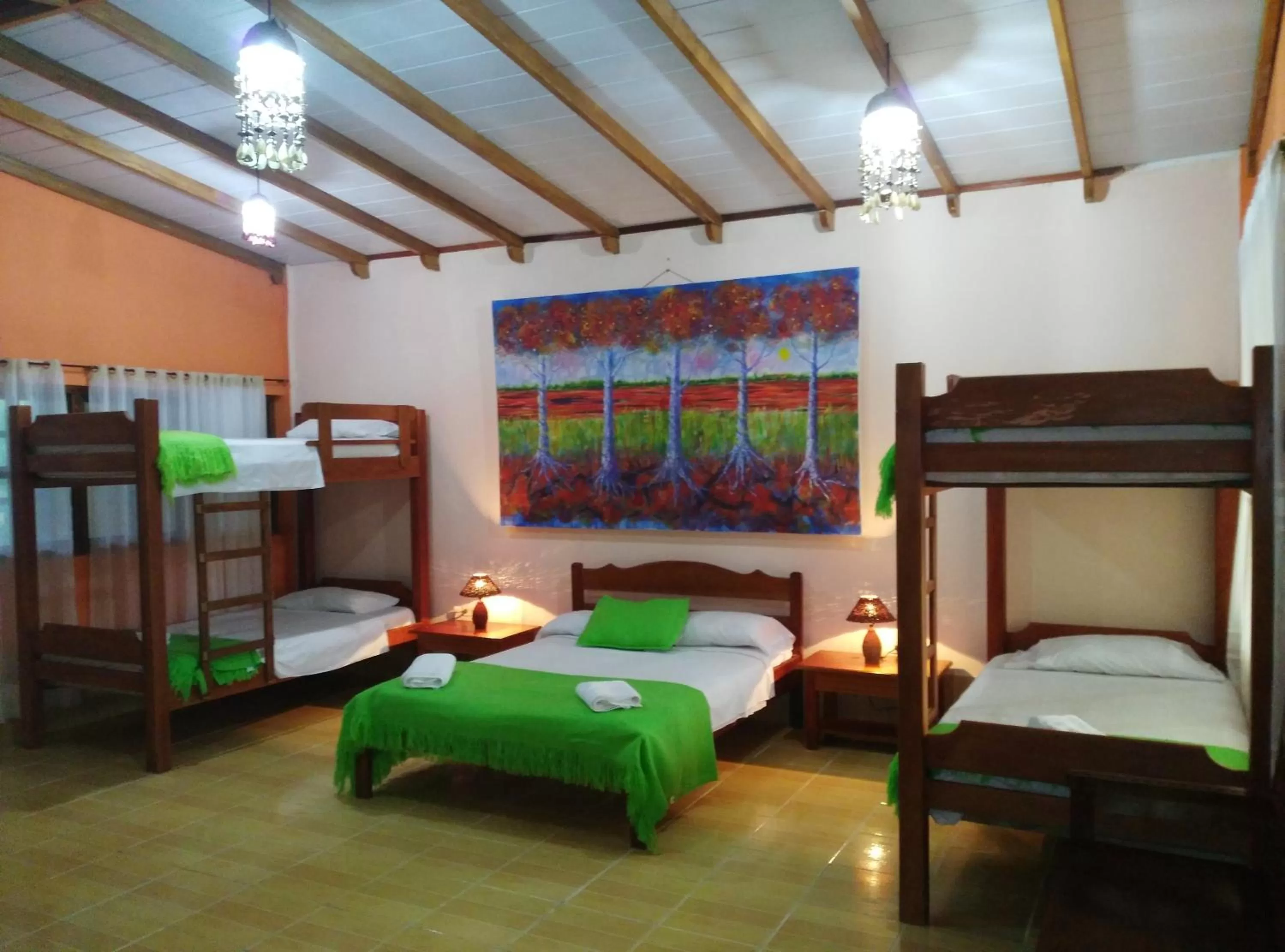 Photo of the whole room, Bunk Bed in Cabañas Yakuruna