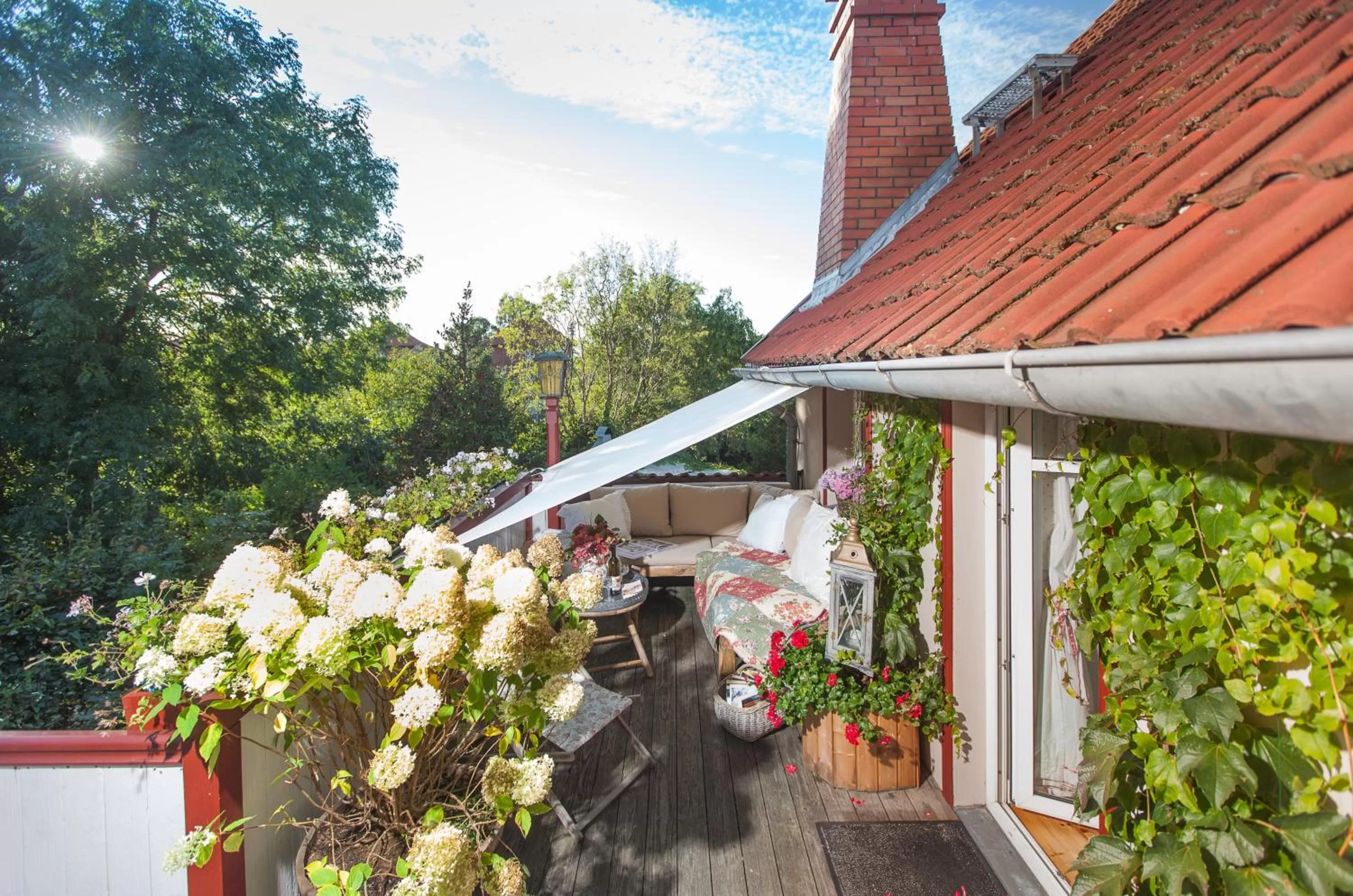 Balcony/Terrace in Weißt Du noch - Gästehäuser & Suiten