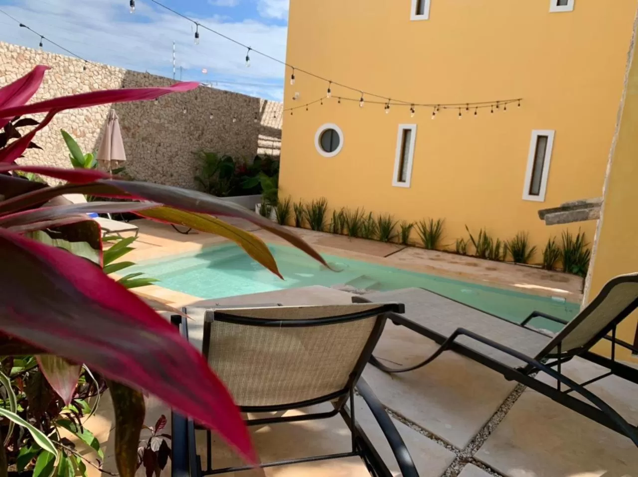 Swimming pool in Hotel Boutique SAYAB