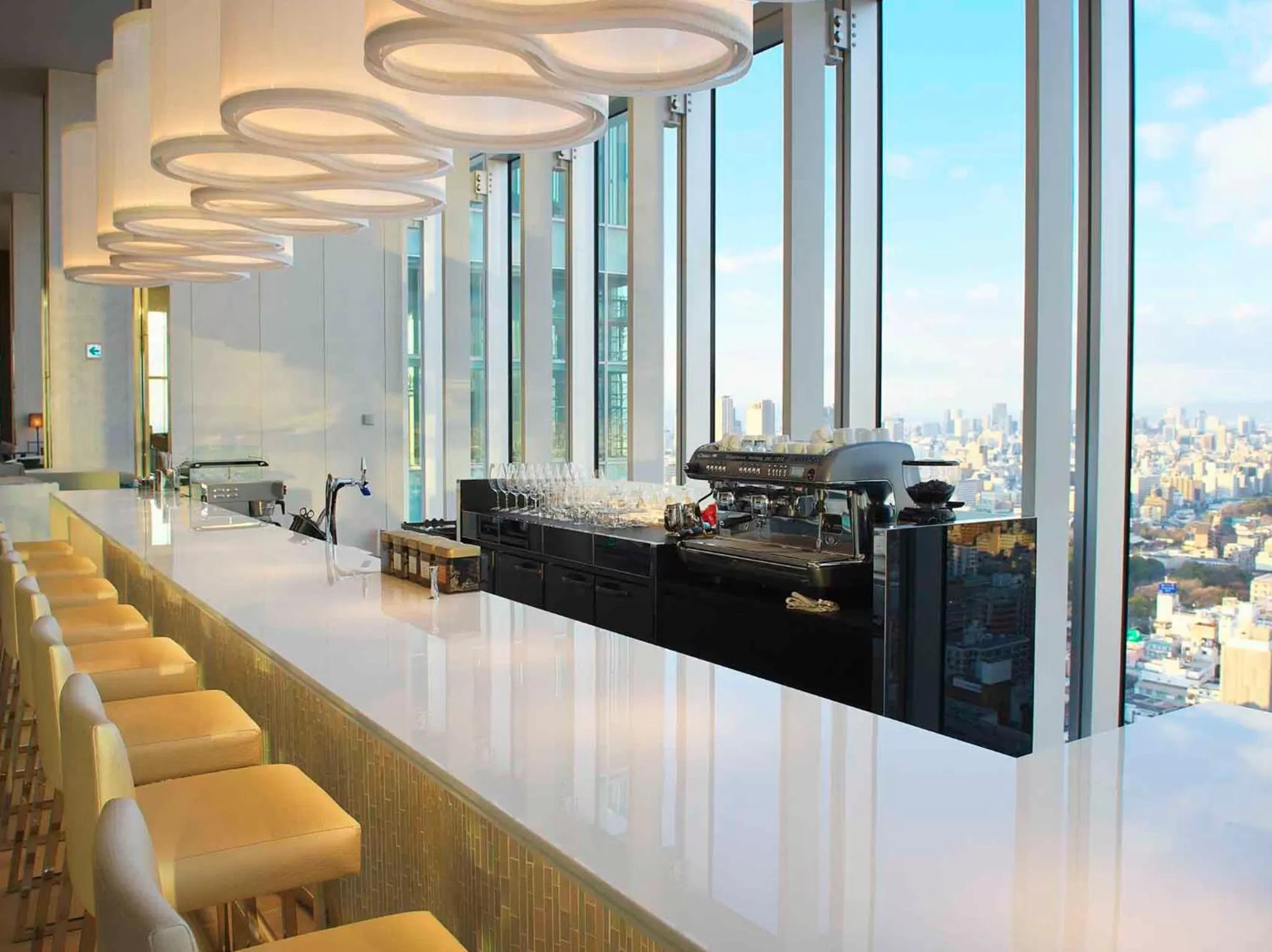 Decorative detail in Osaka Marriott Miyako Hotel