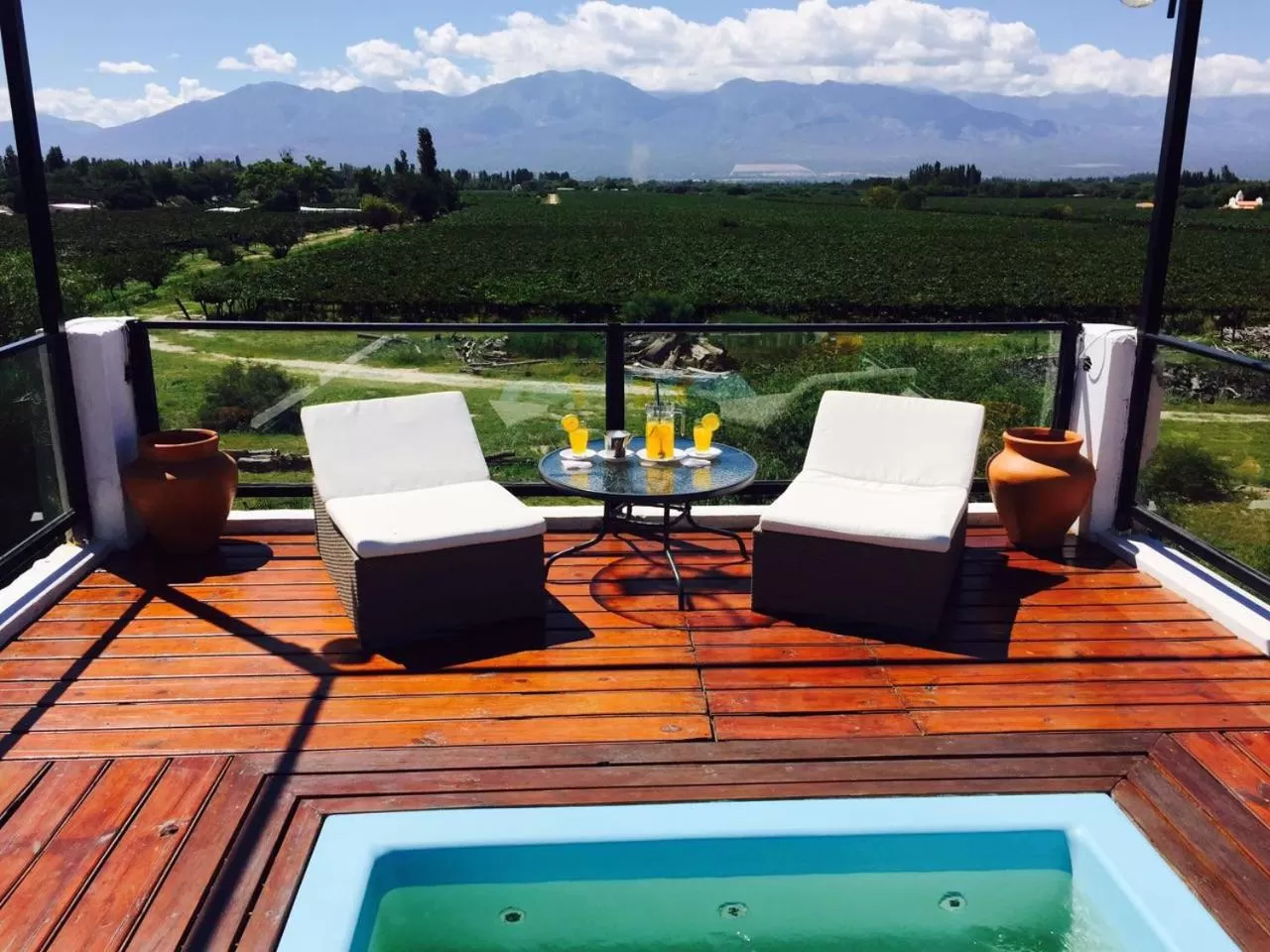 Seating area in Hotel Andino - Adults Only