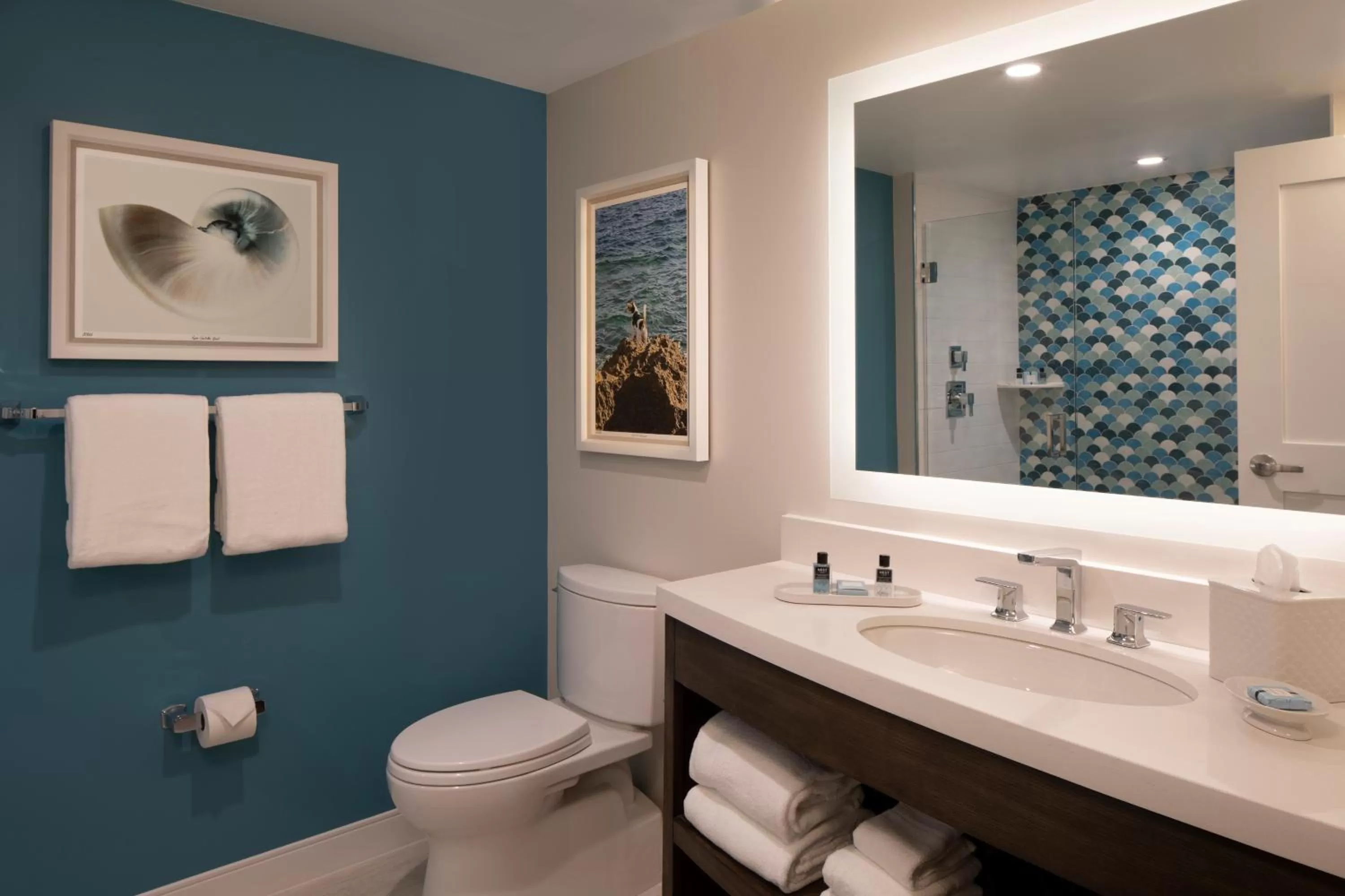 Bathroom in The Laureate Key West