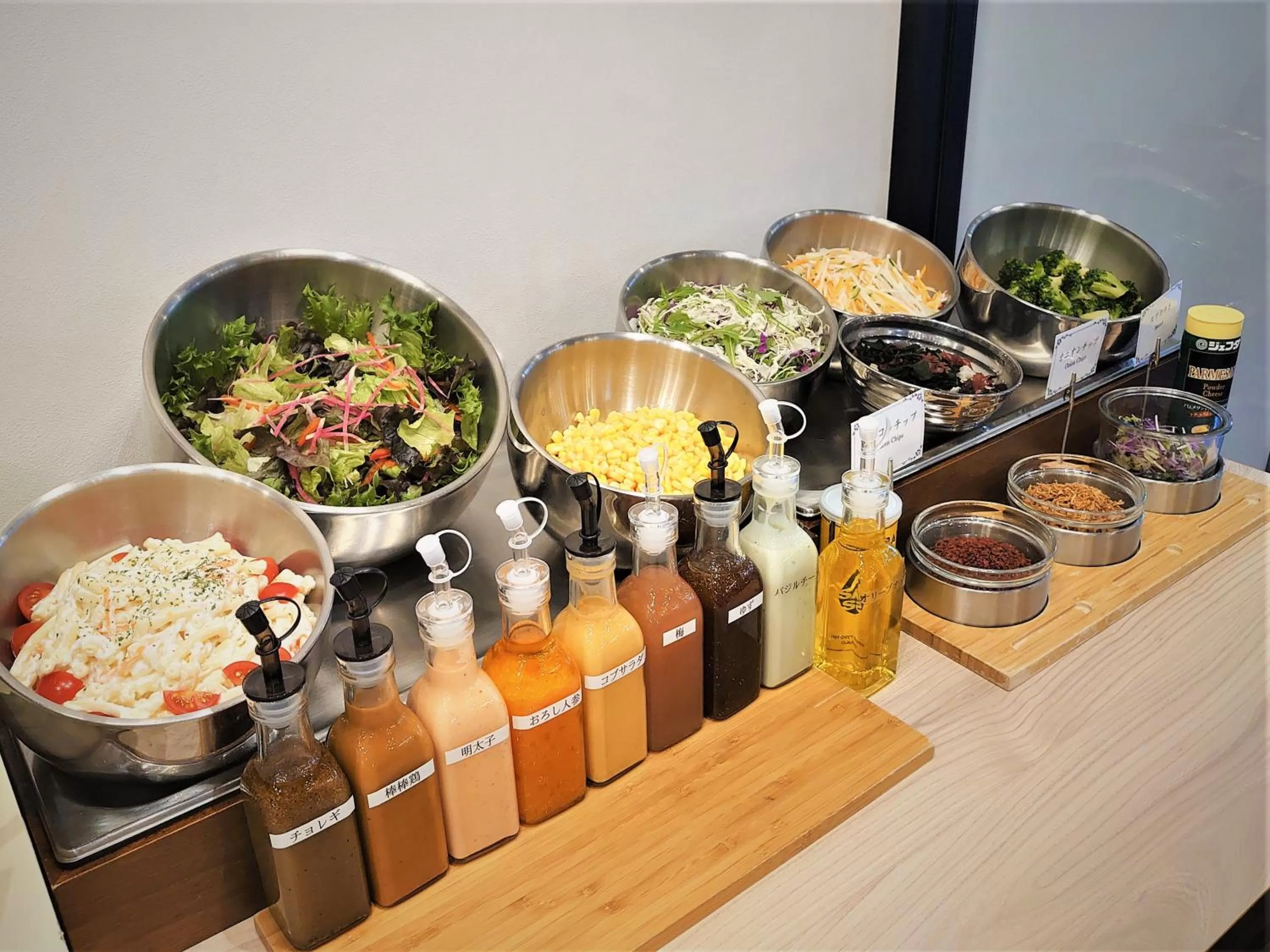 Buffet breakfast in Green Rich Hotel Nagoya Nishiki (Artificial hot spring Futamata Yunohana)