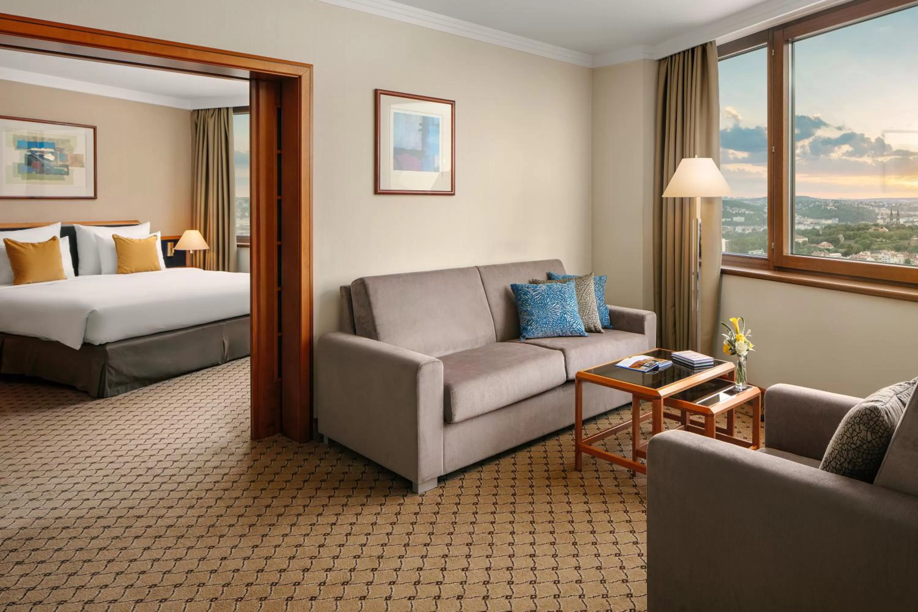 Family Suite with Sofa Bed in Grand Hotel Prague Towers - Czech Leading Hotels