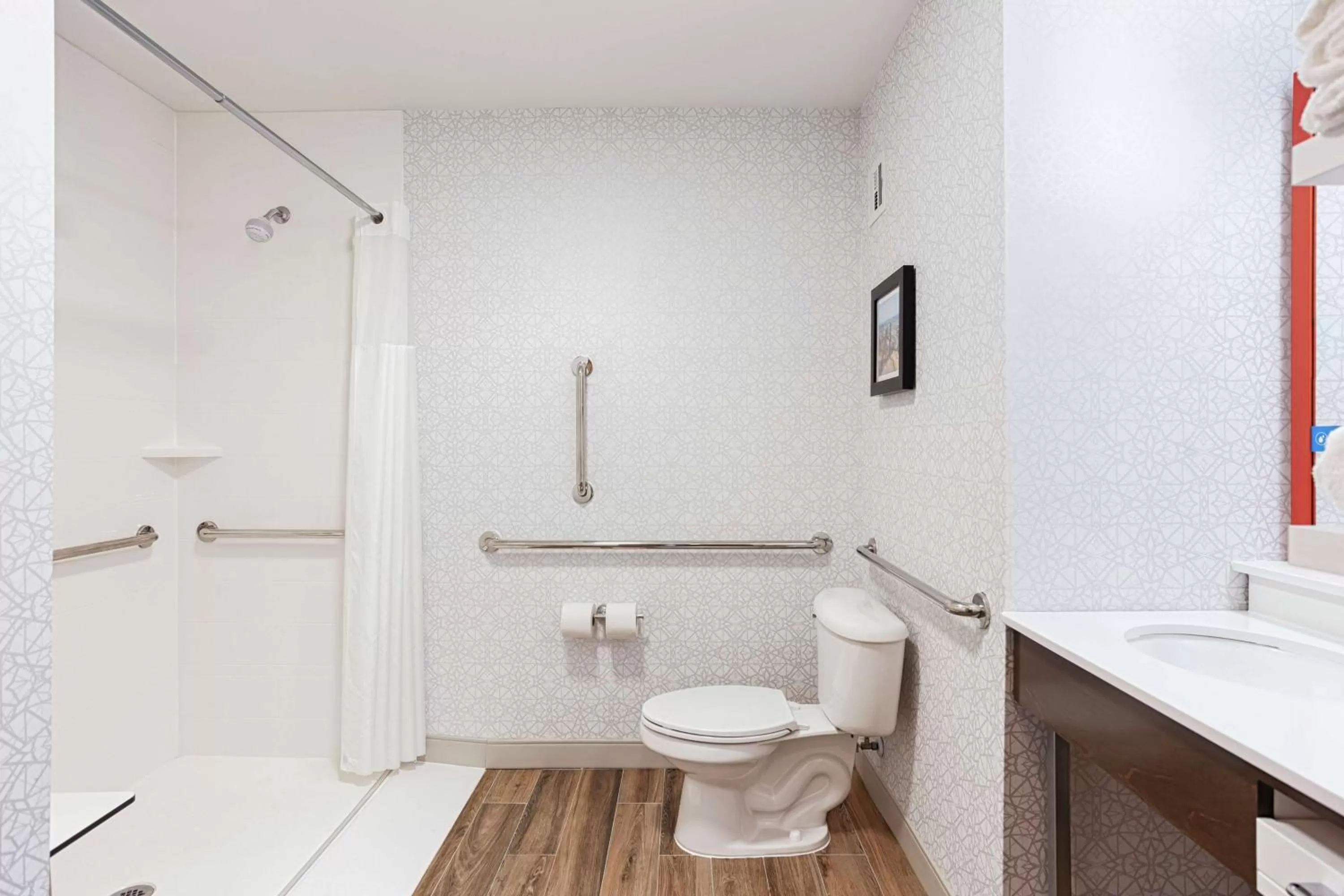 Bathroom in Hampton Inn Kingsport