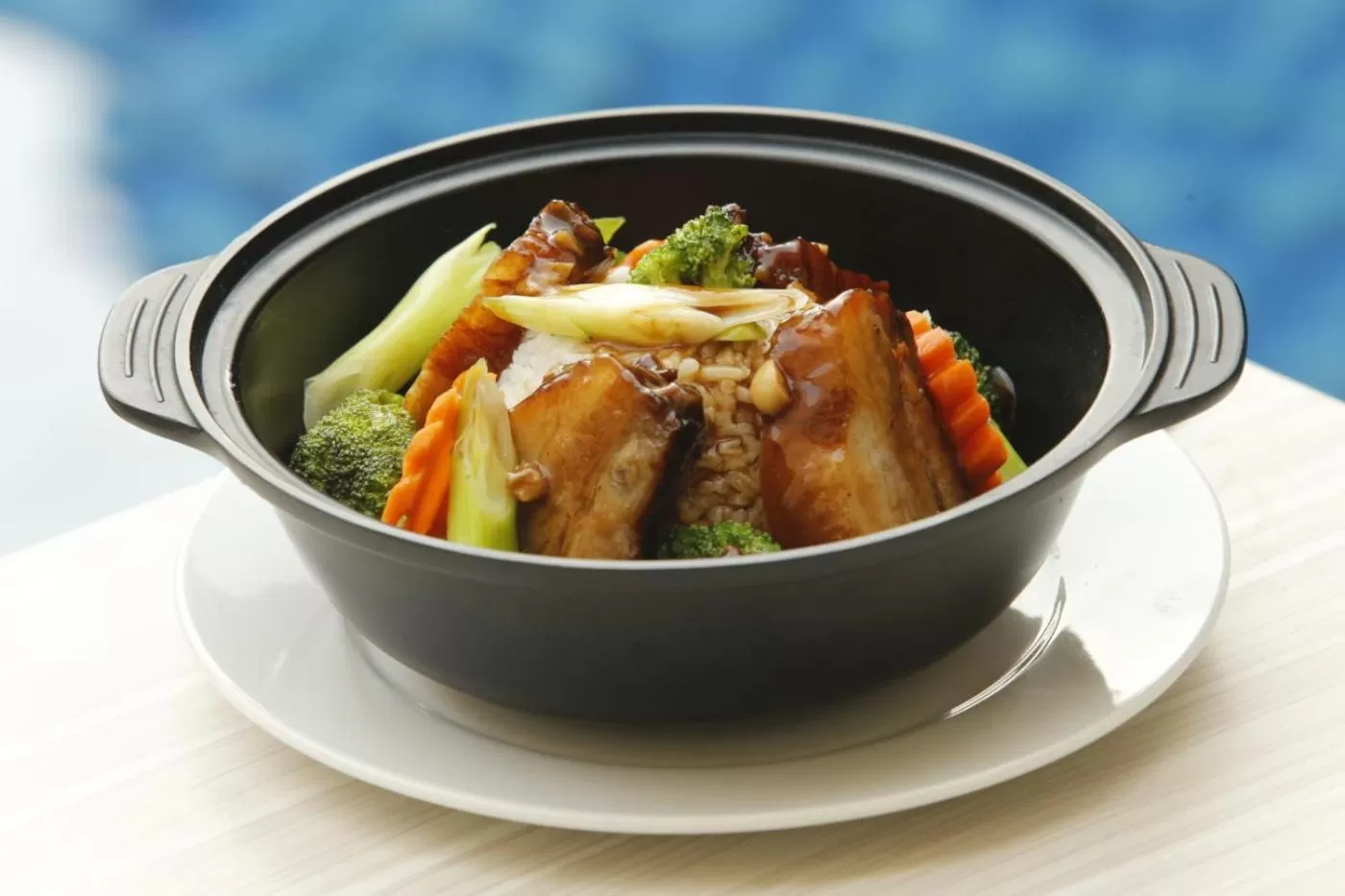 Food close-up in Villa Caceres Hotel