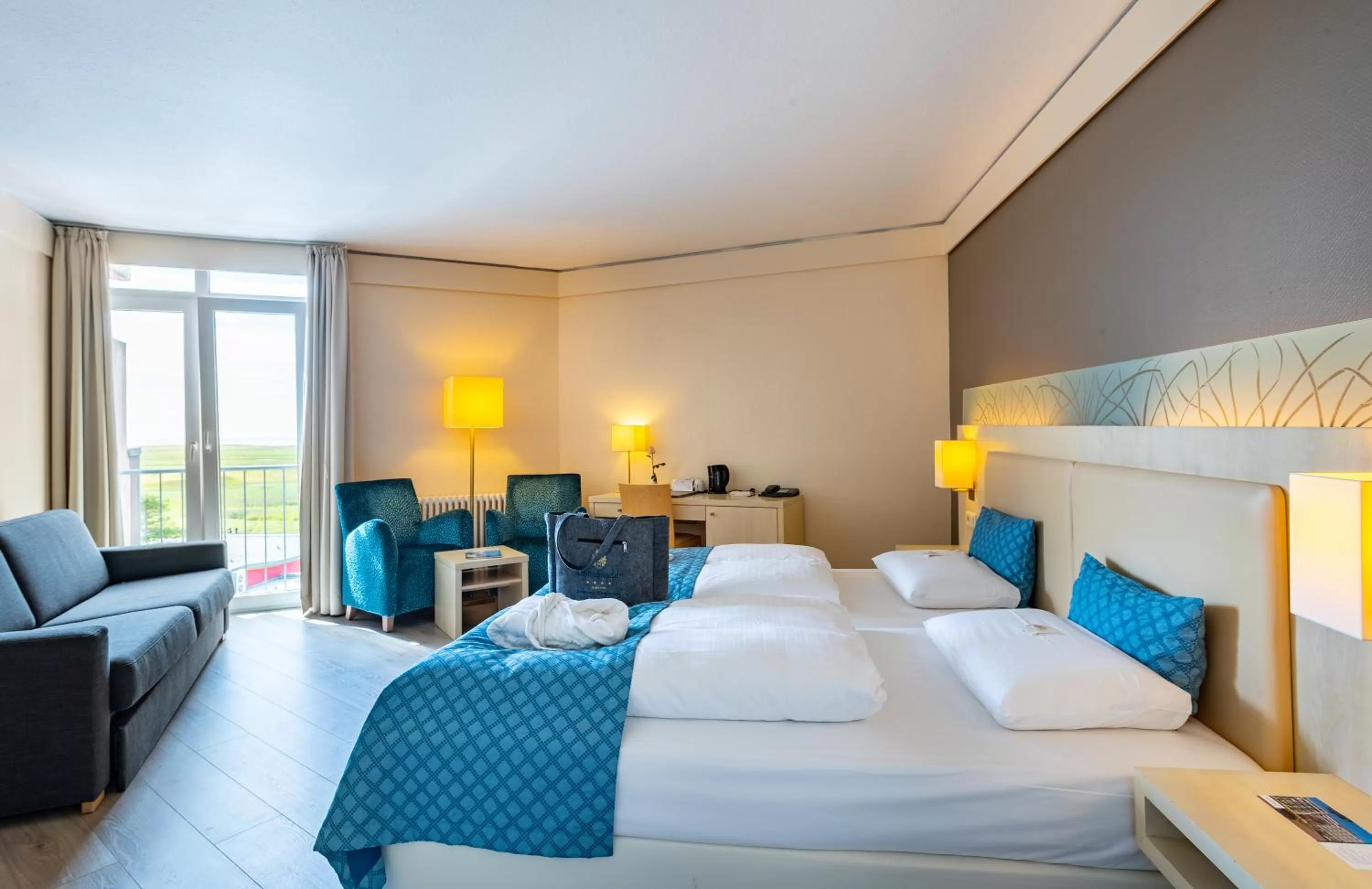 Photo of the whole room, Bed in ambassador hotel & spa