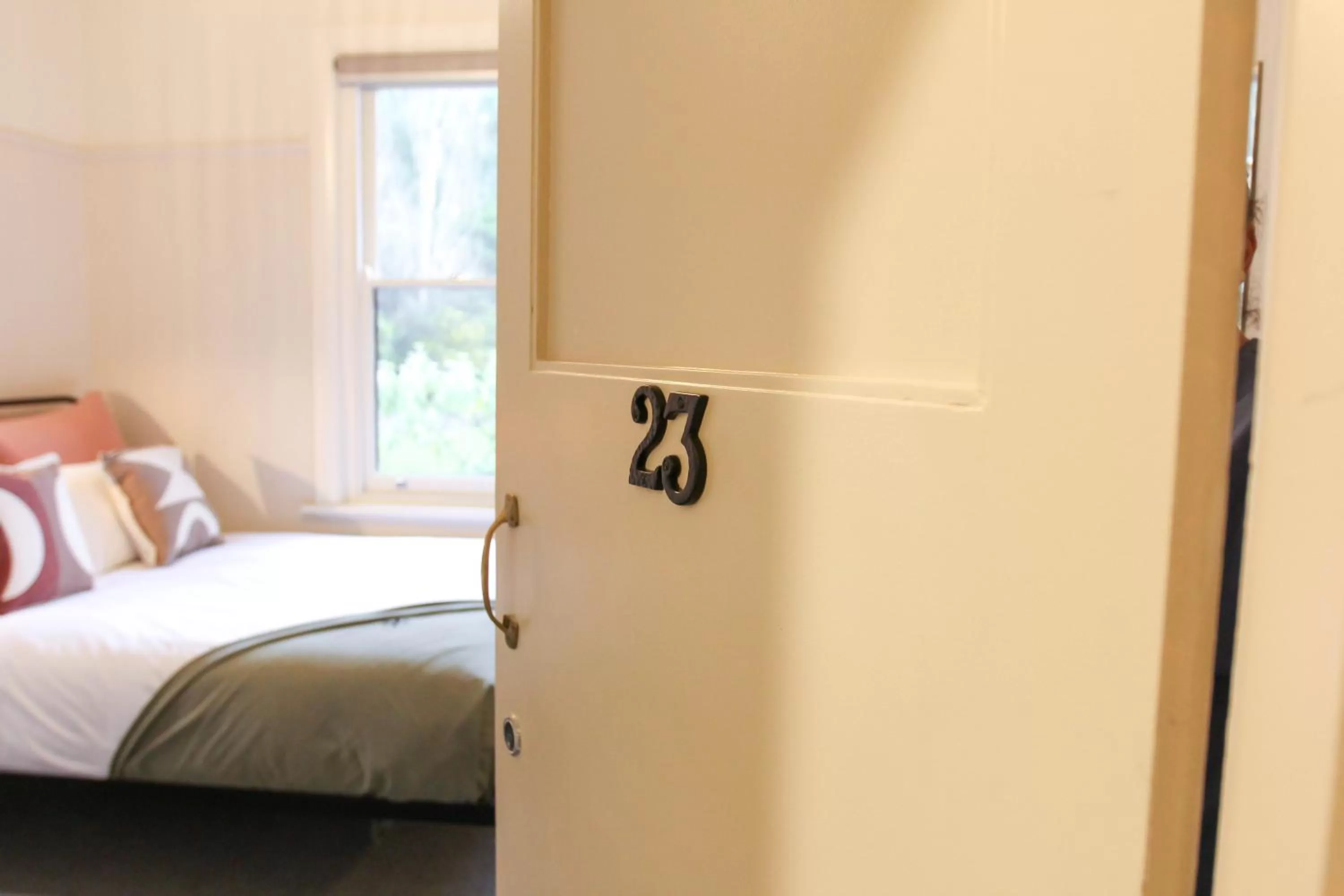 Bed in Alpine Hotel, Eat Drink Sleep