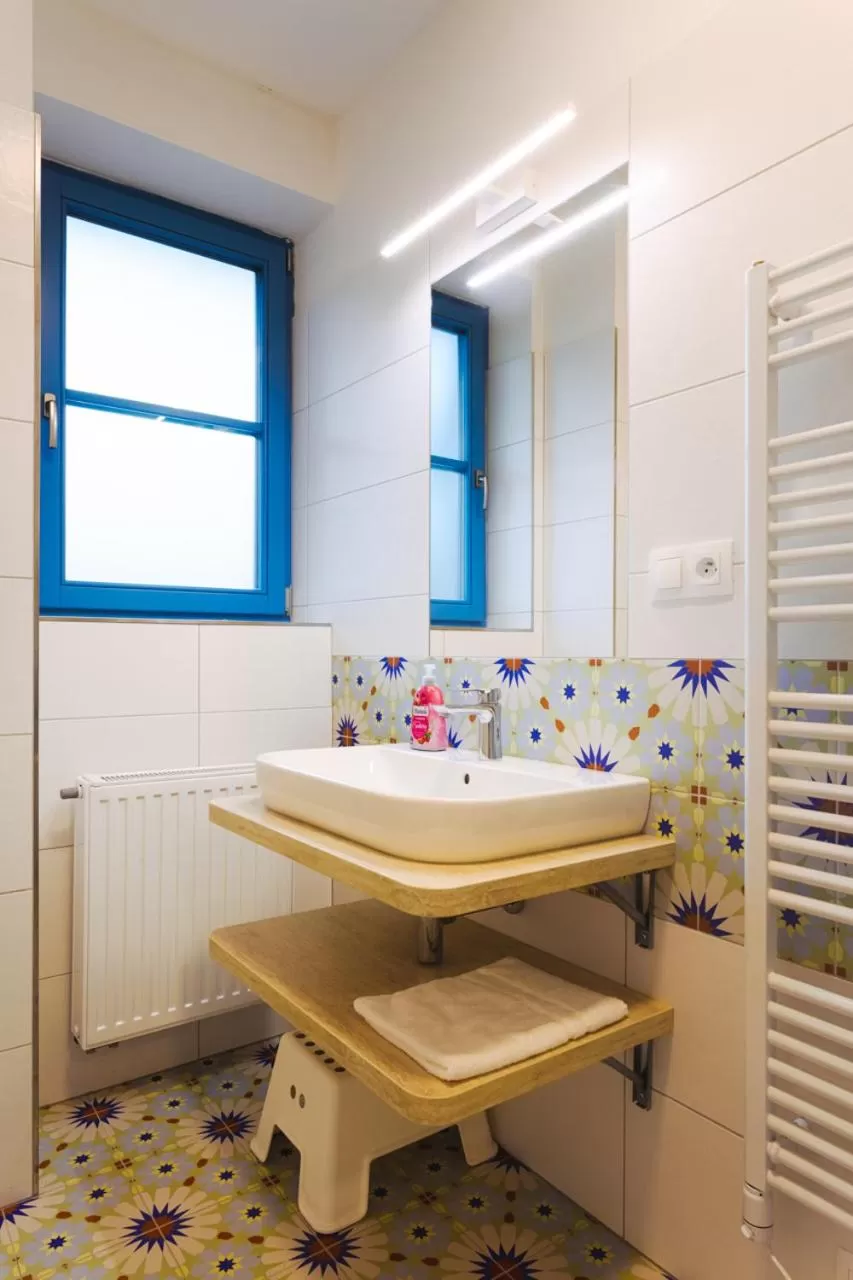 Bathroom in Hotel Edvard