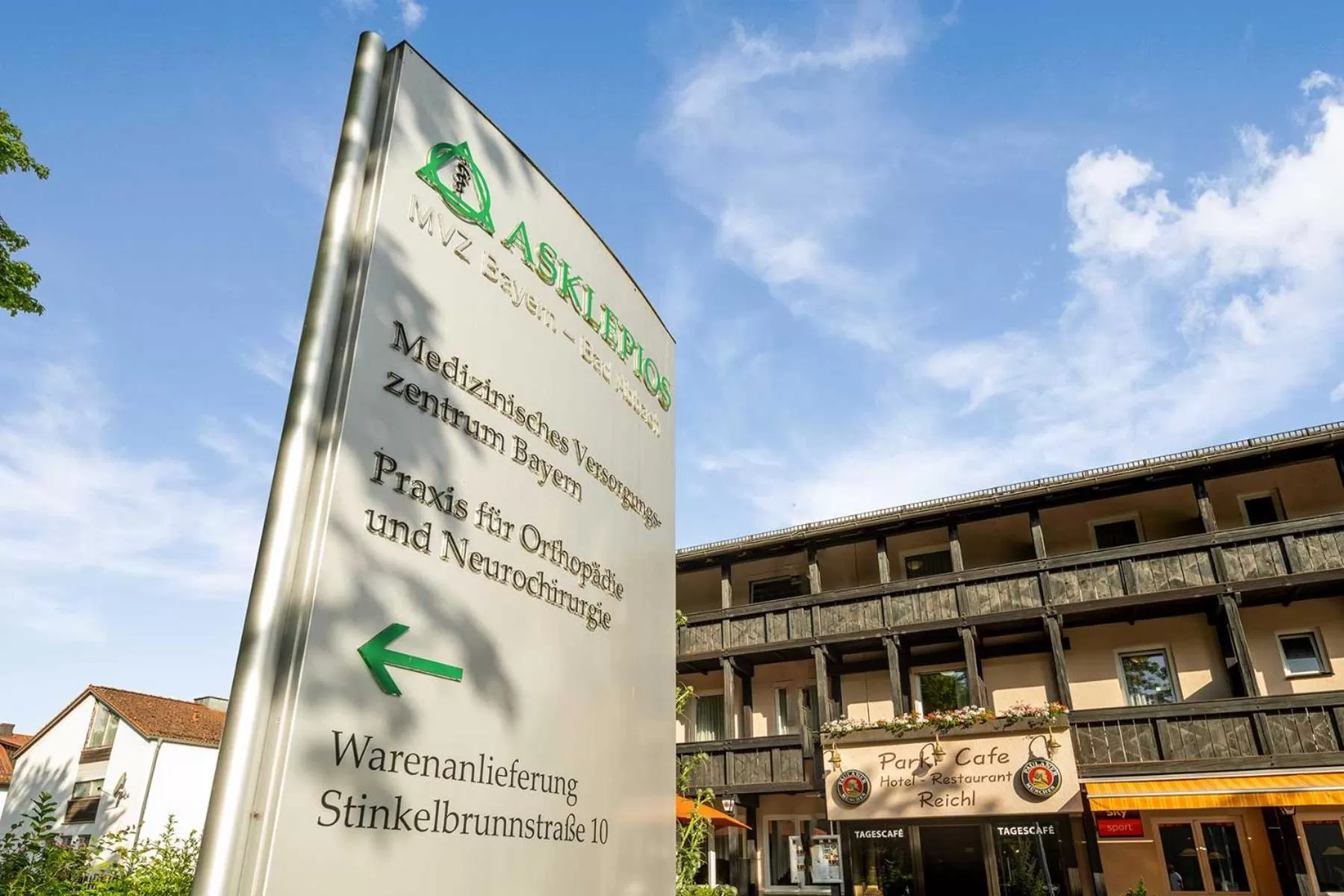 Property Building in Hotel Park Cafe Reichl