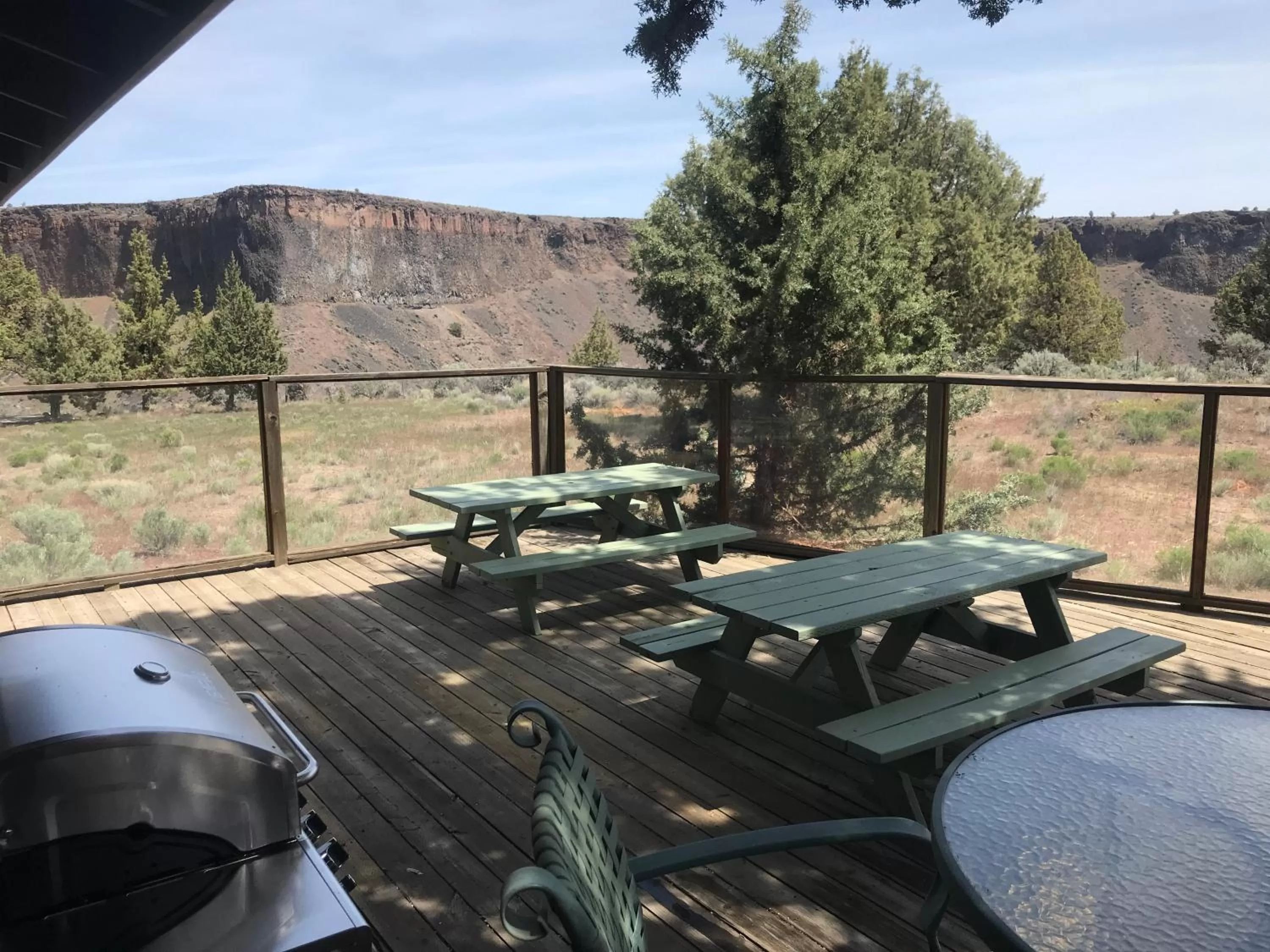 Balcony/Terrace in Smith Rock Resort