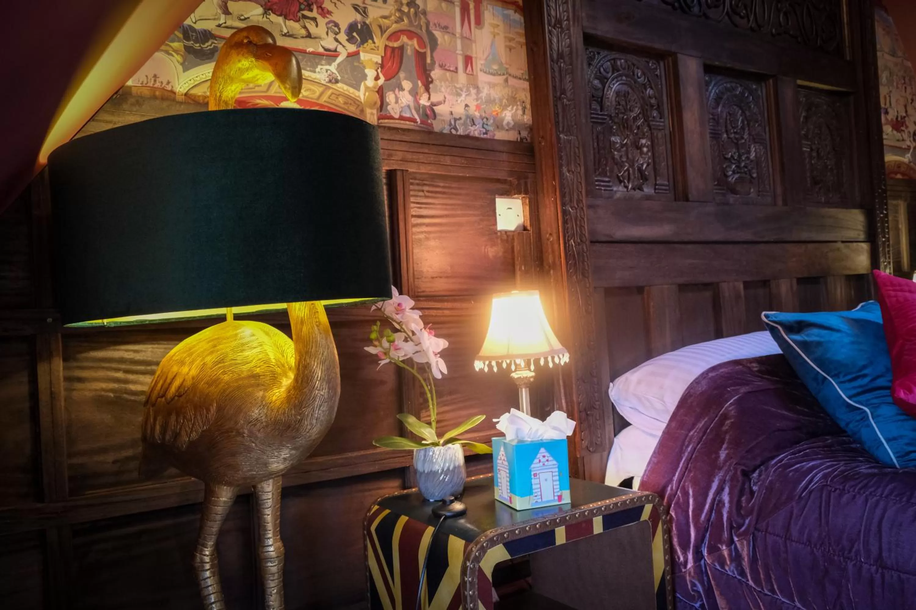 Bed in Brockley Hall Hotel