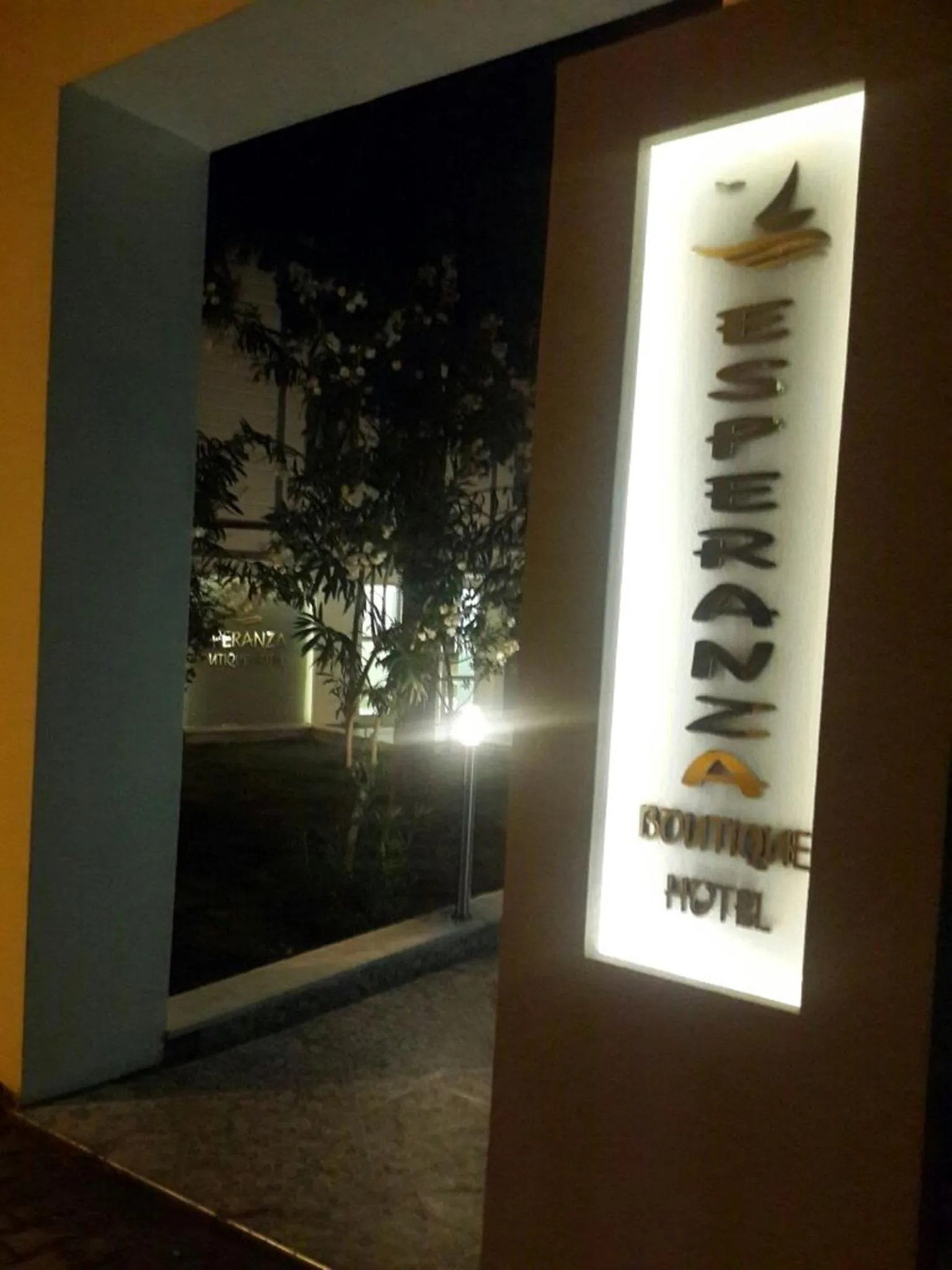 Facade/entrance in Esperanza Hotel