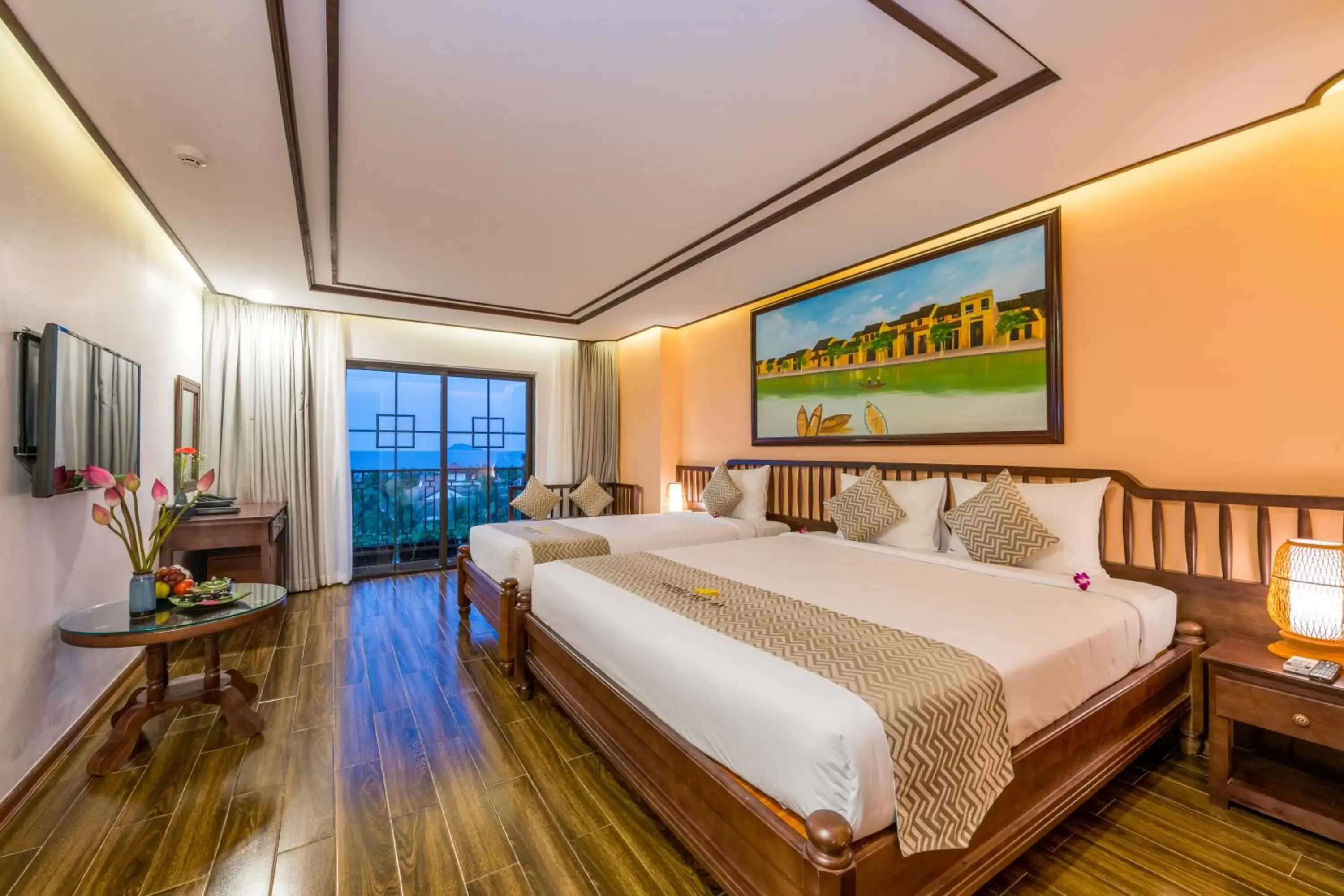 Deluxe Family Room with Village View in Fivitel Hoi An Hotel Deluxe Family Room with Village View in Fivitel Hoi An Hotel