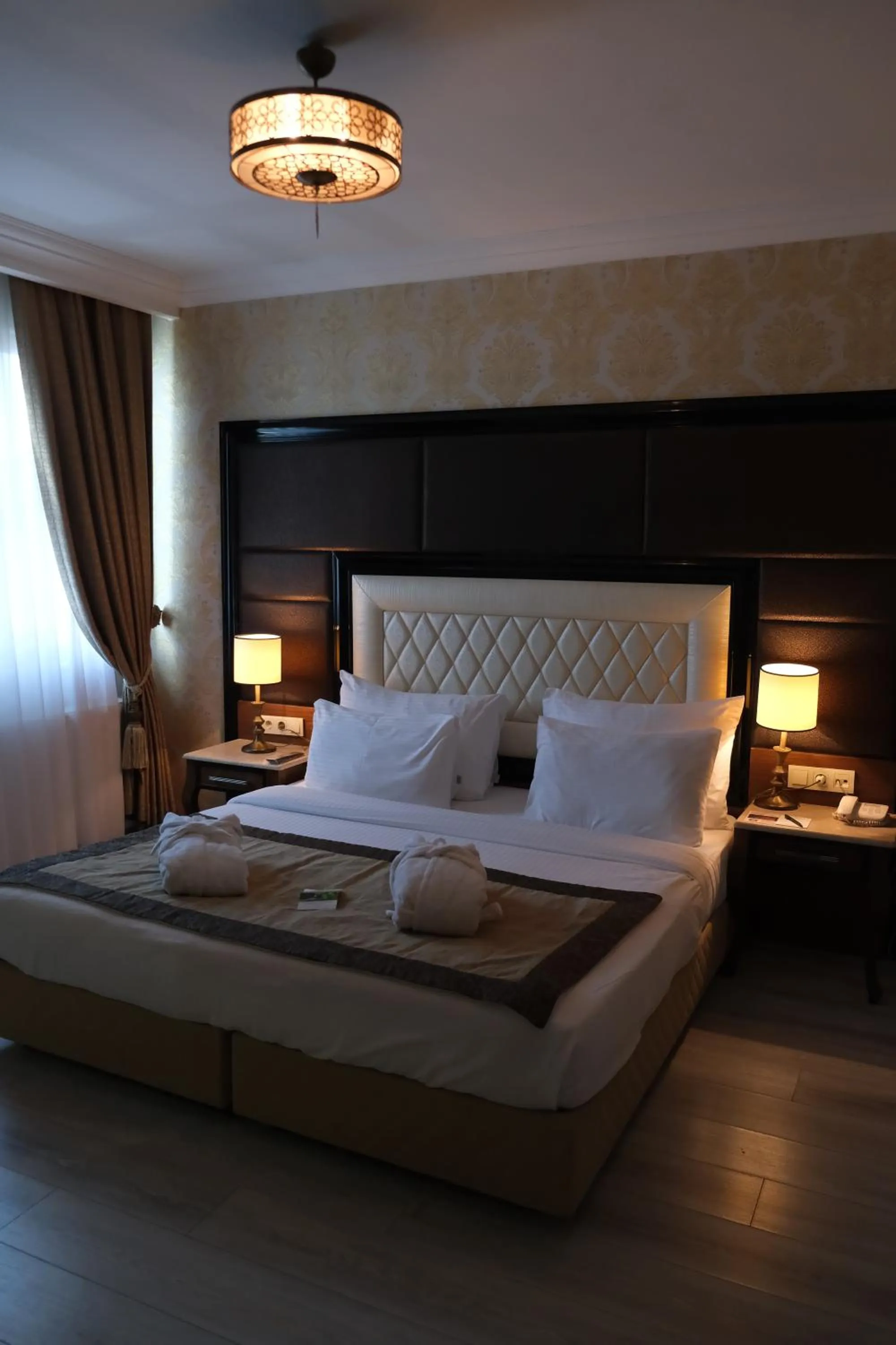 Bed in Asia City Hotel Istanbul
