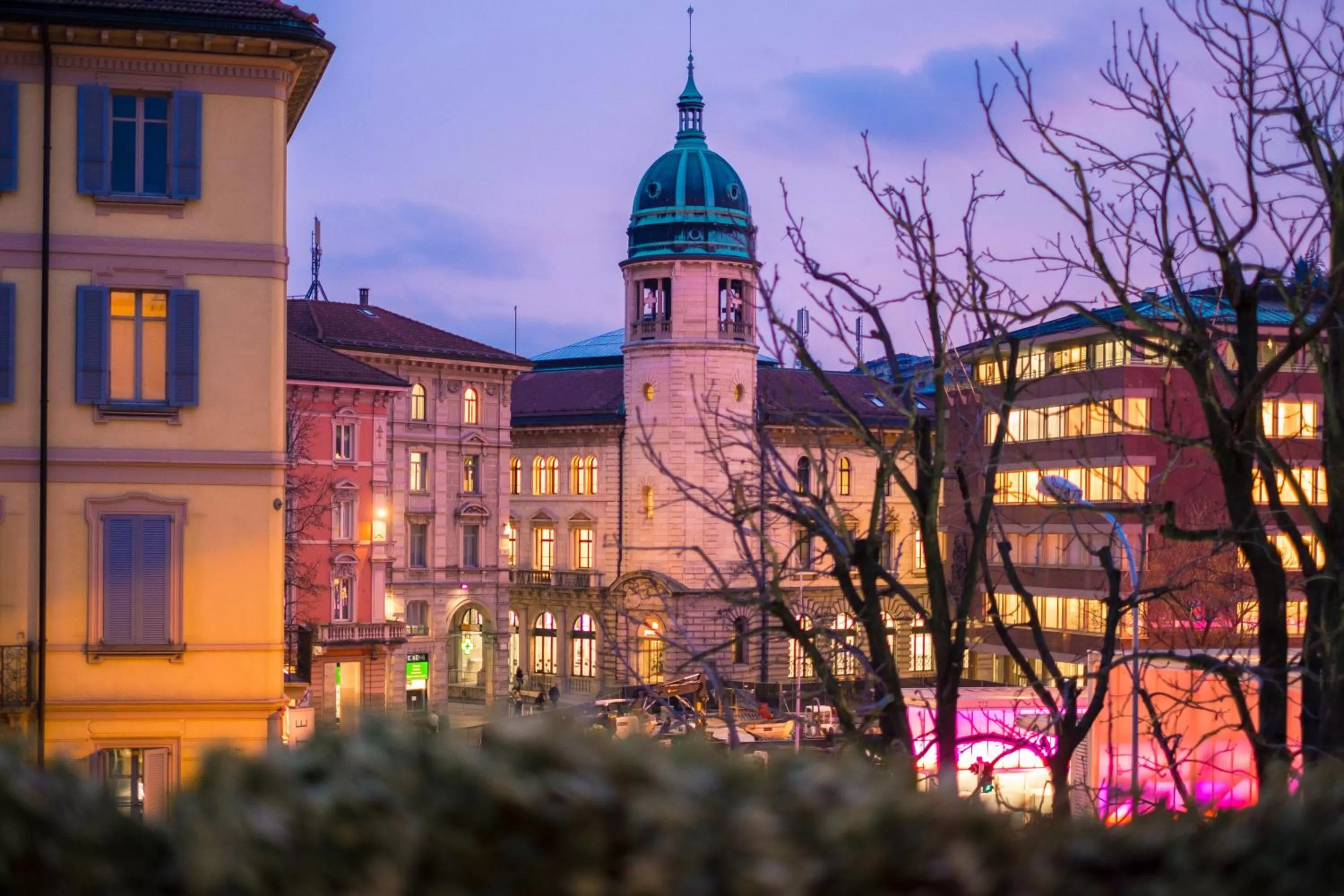 City view in Hotel Zurigo Downtown