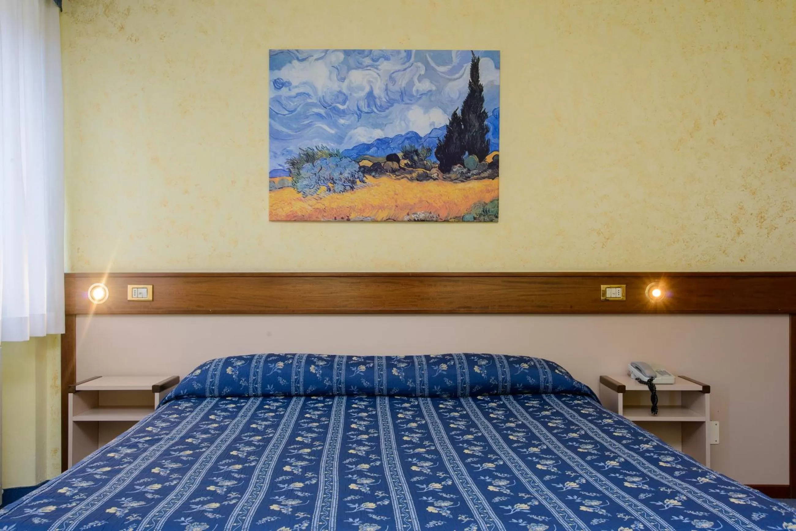 Bedroom, Bed in Bes Hotel Papa San Pellegrino Terme