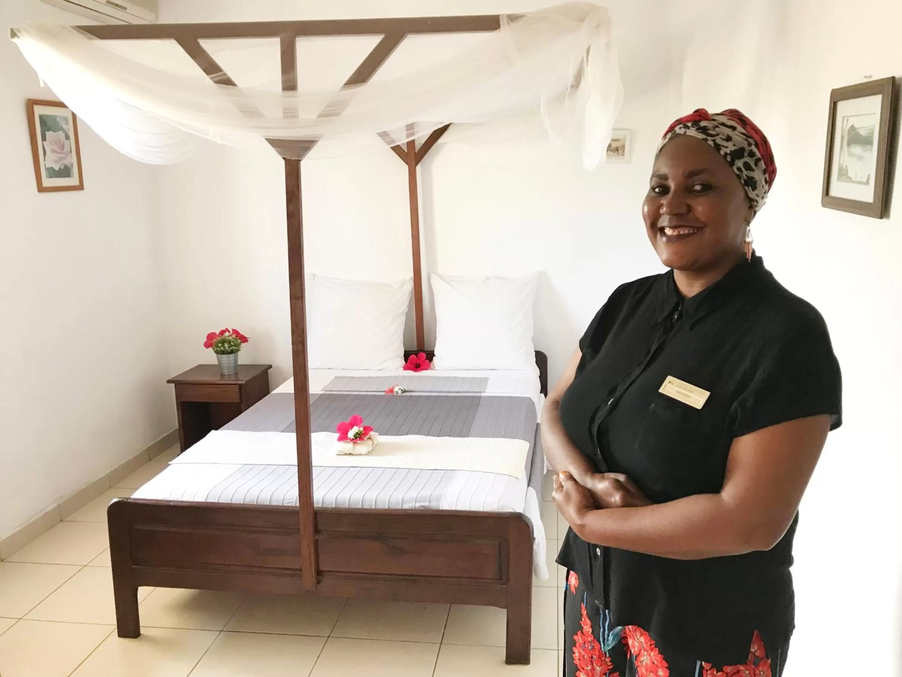 Staff in Hotel Jardin de la Paix