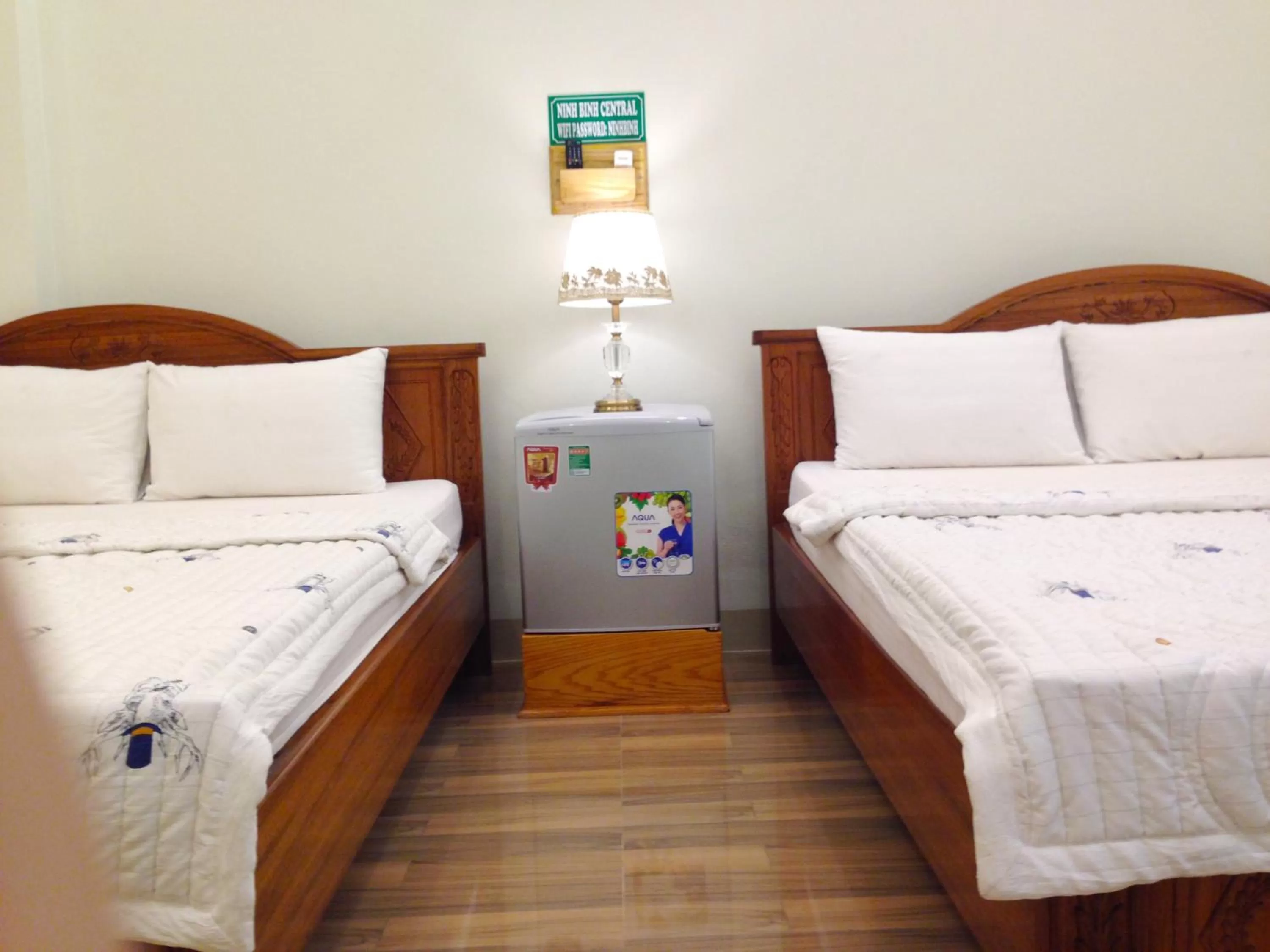 Bed in Ninh Binh Central Hotel