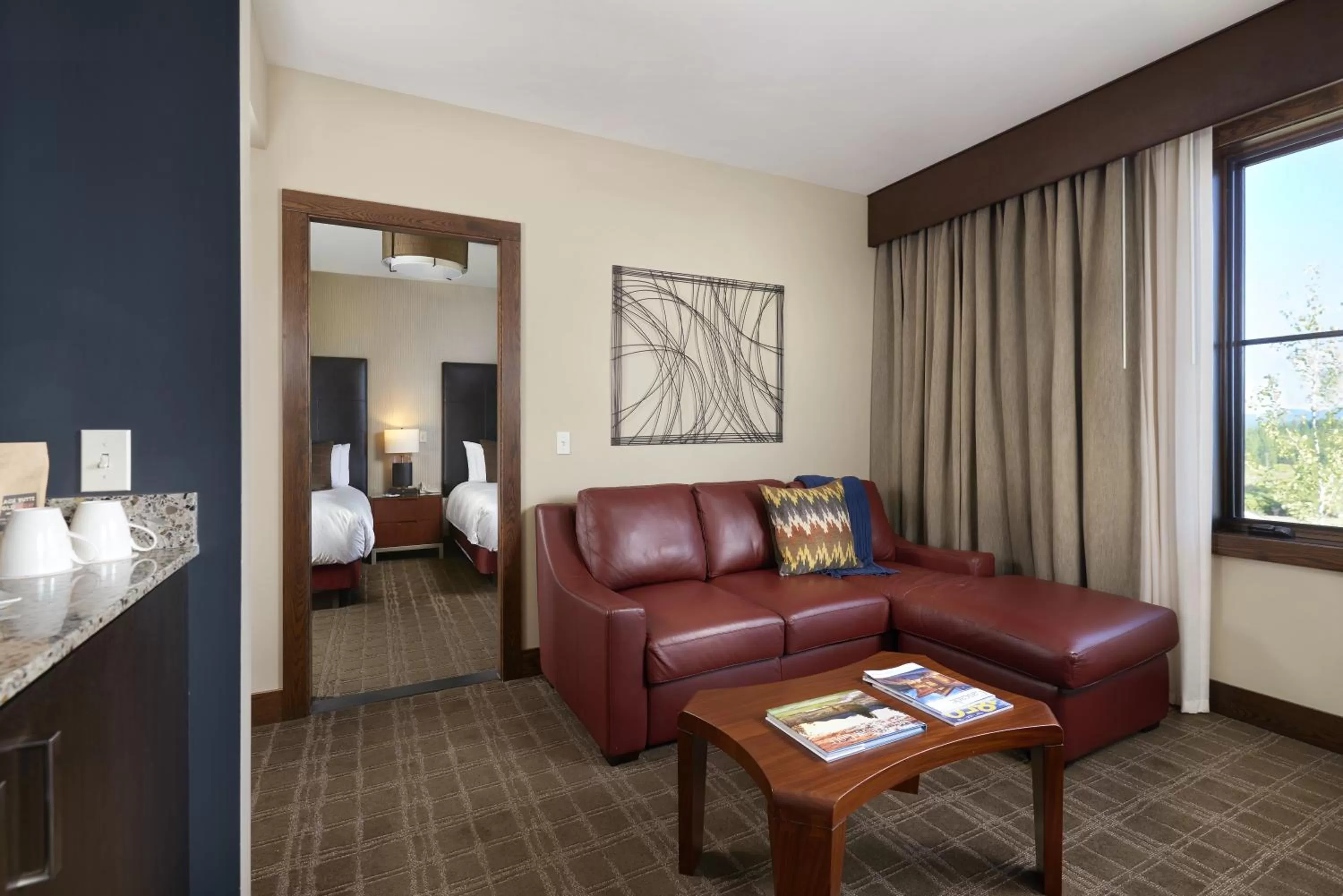 Junior Suite with Two Queen Beds with Southern View in Tetherow Hotel