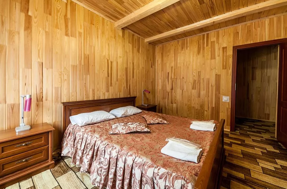 Bed in Olga Hotel SPA