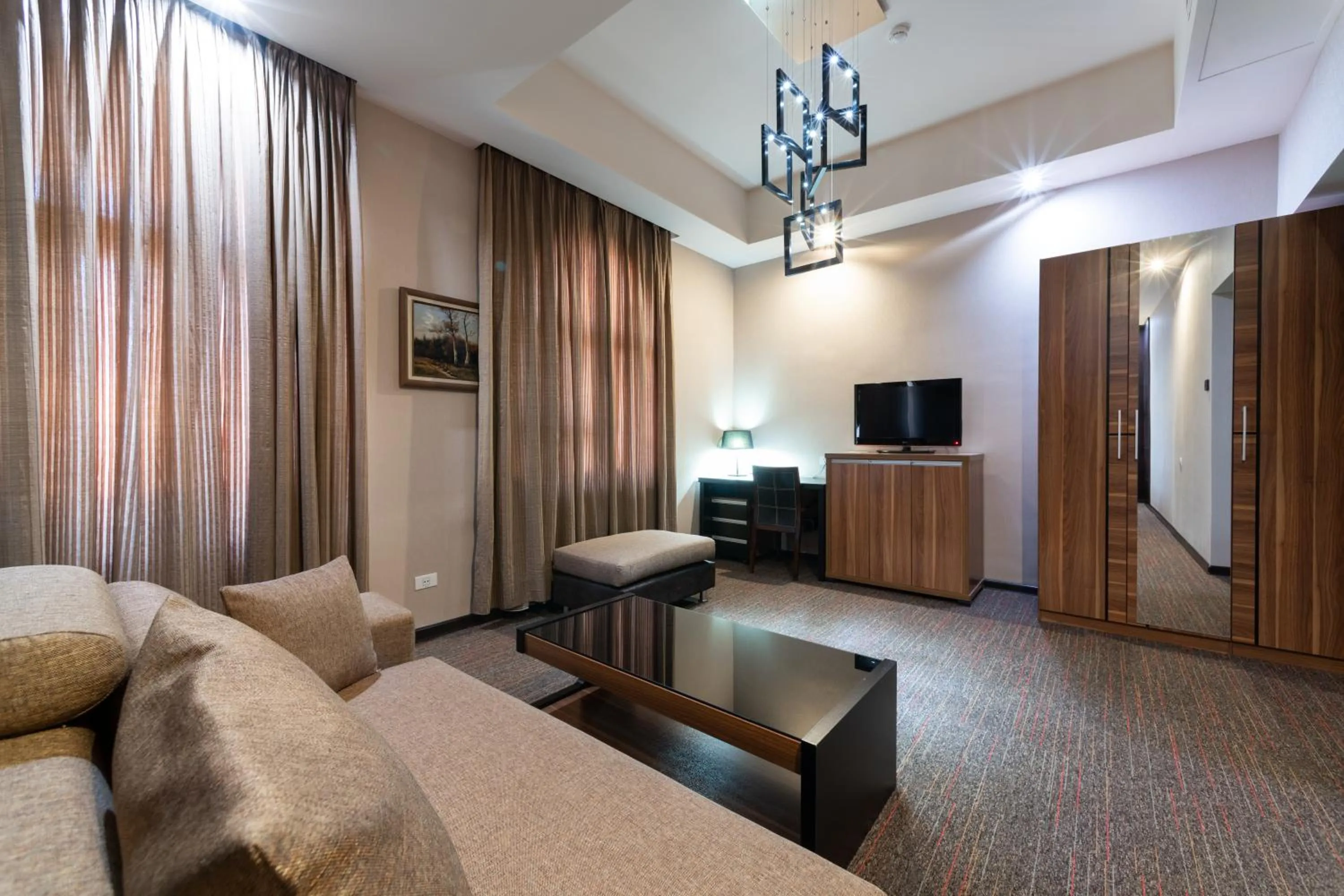 Living room in Bass Boutique Hotel