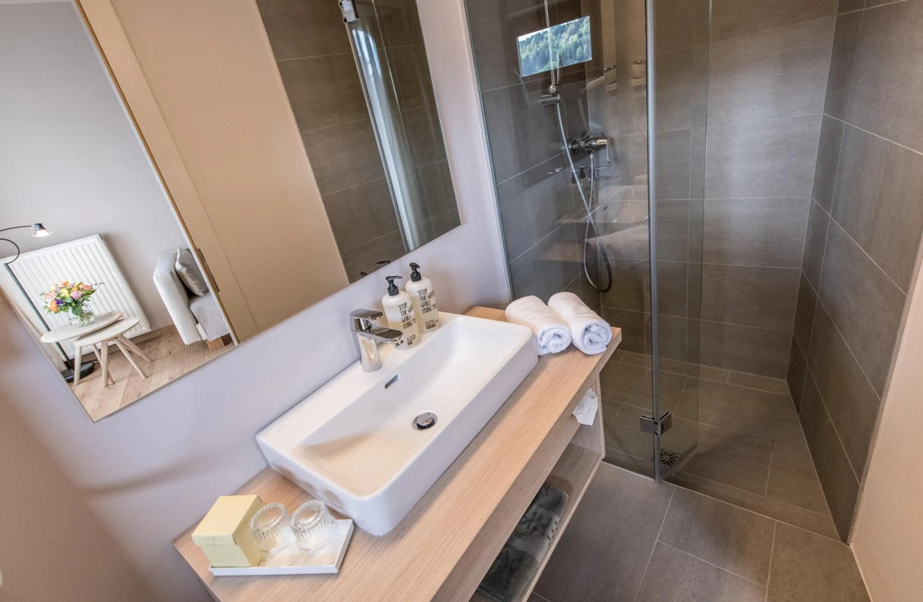 Decorative detail in Hotel Moserhof