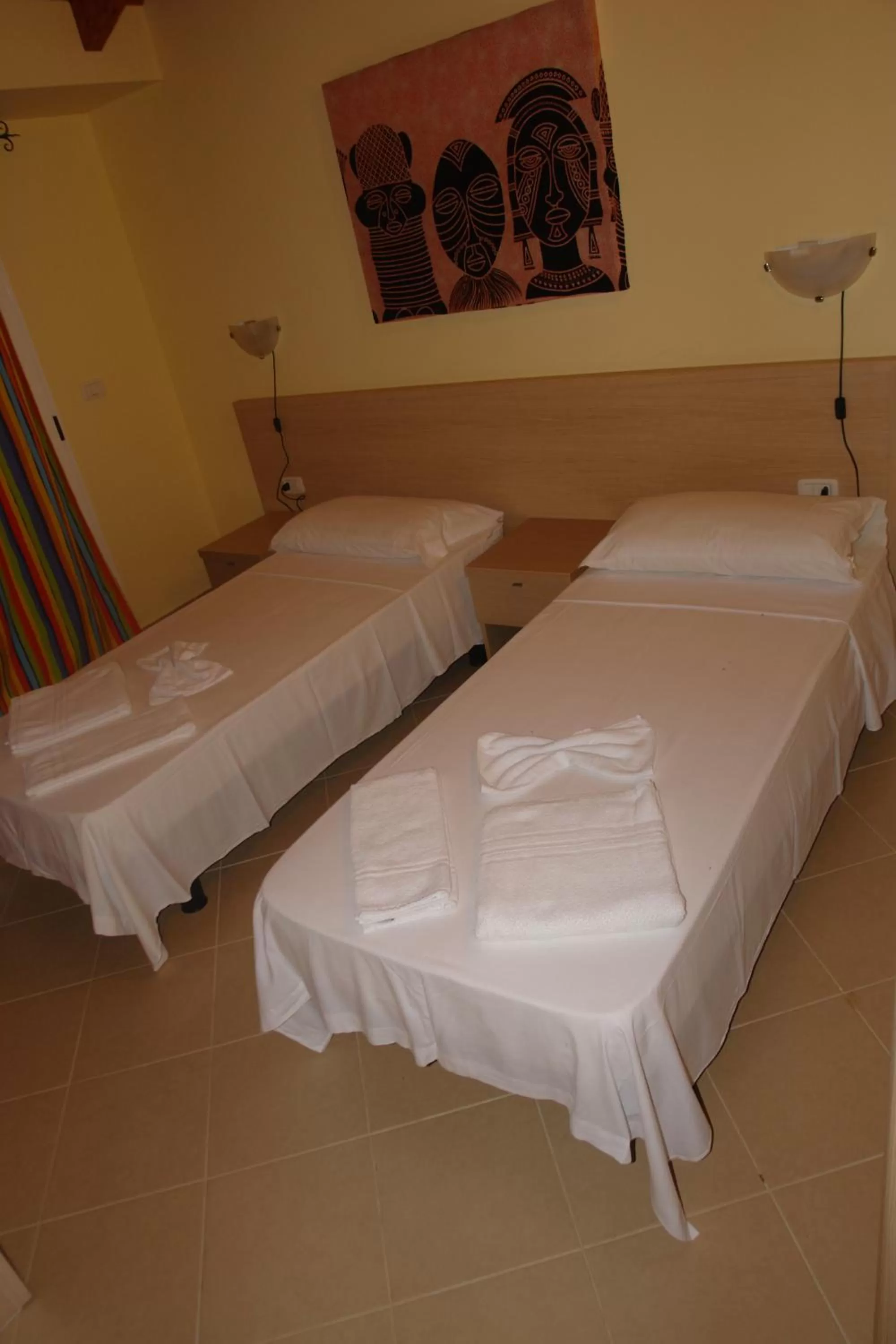 Bed in Aparthotel Ponta Preta